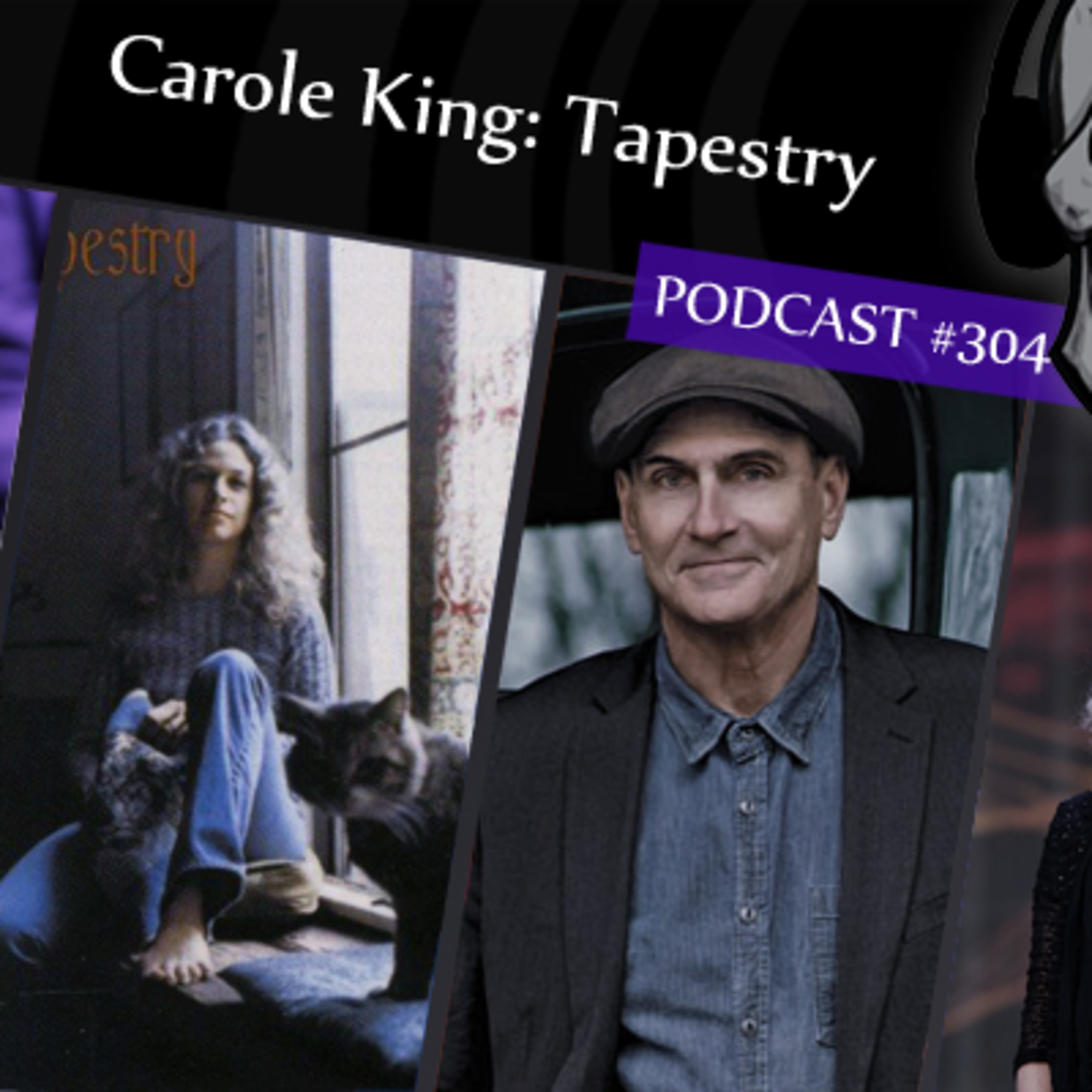CMM #304 - Carole King: Tapestry episode artwork