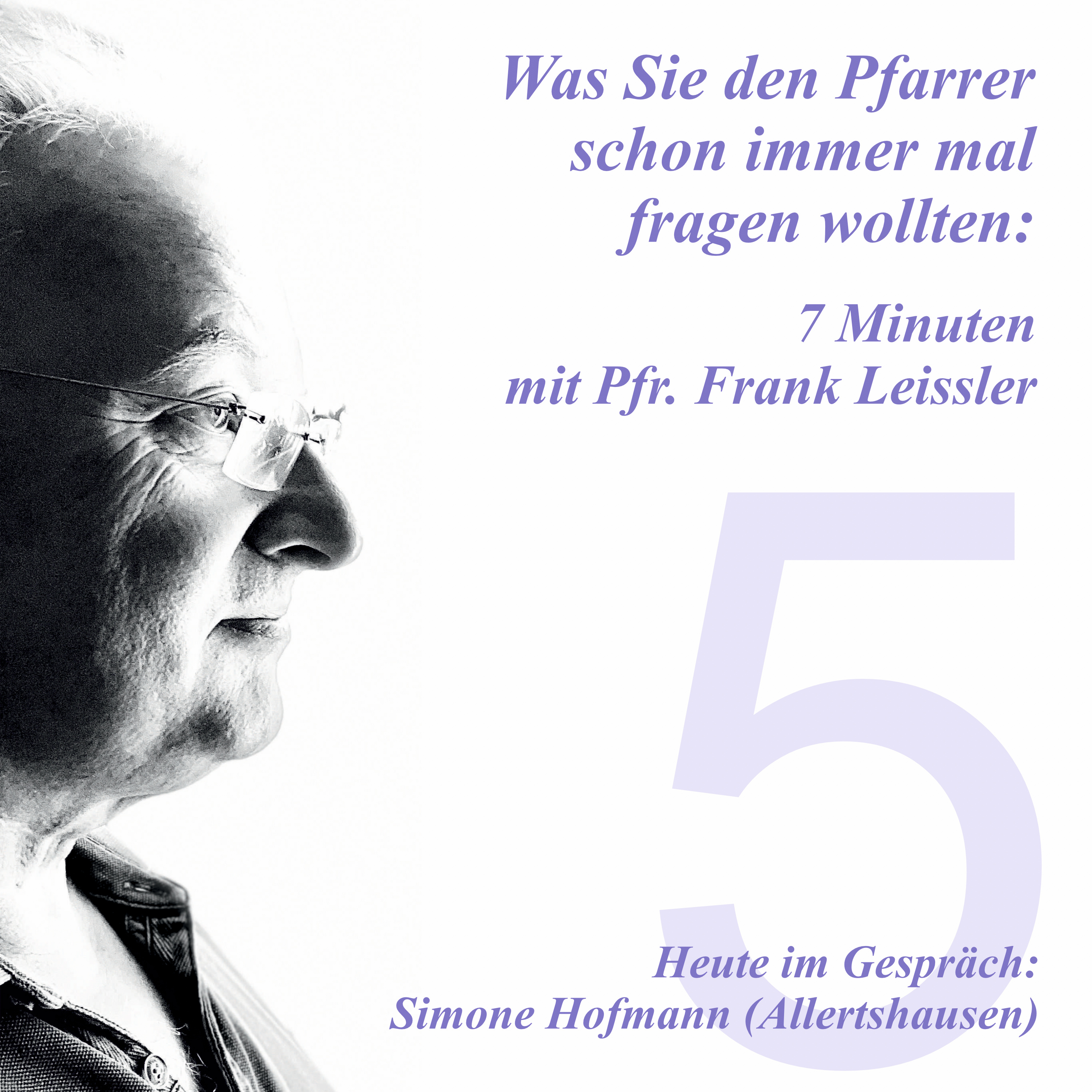 Was Sie den Pfarrer schon immer mal fragen wollten