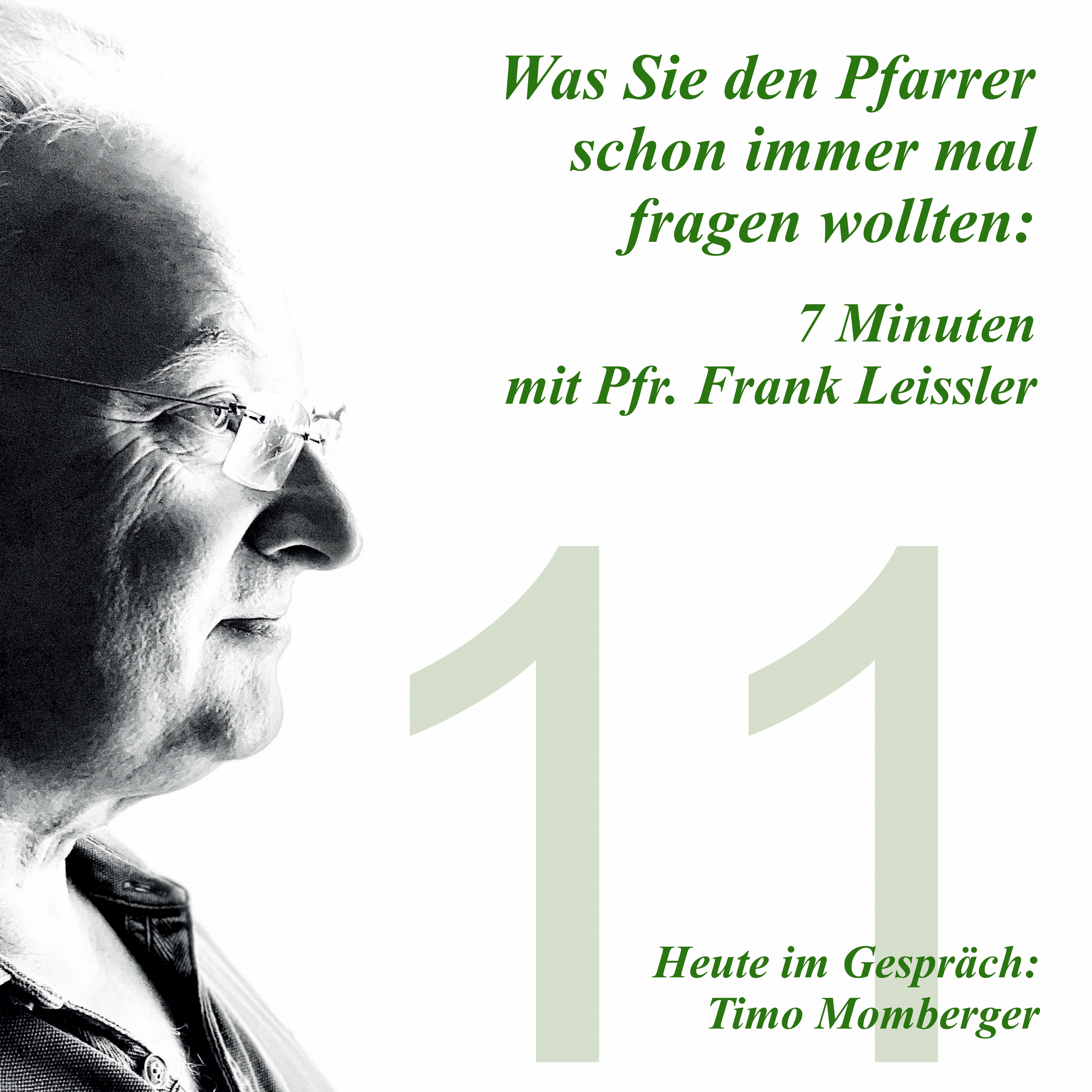Was Sie den Pfarrer schon immer mal fragen wollten
