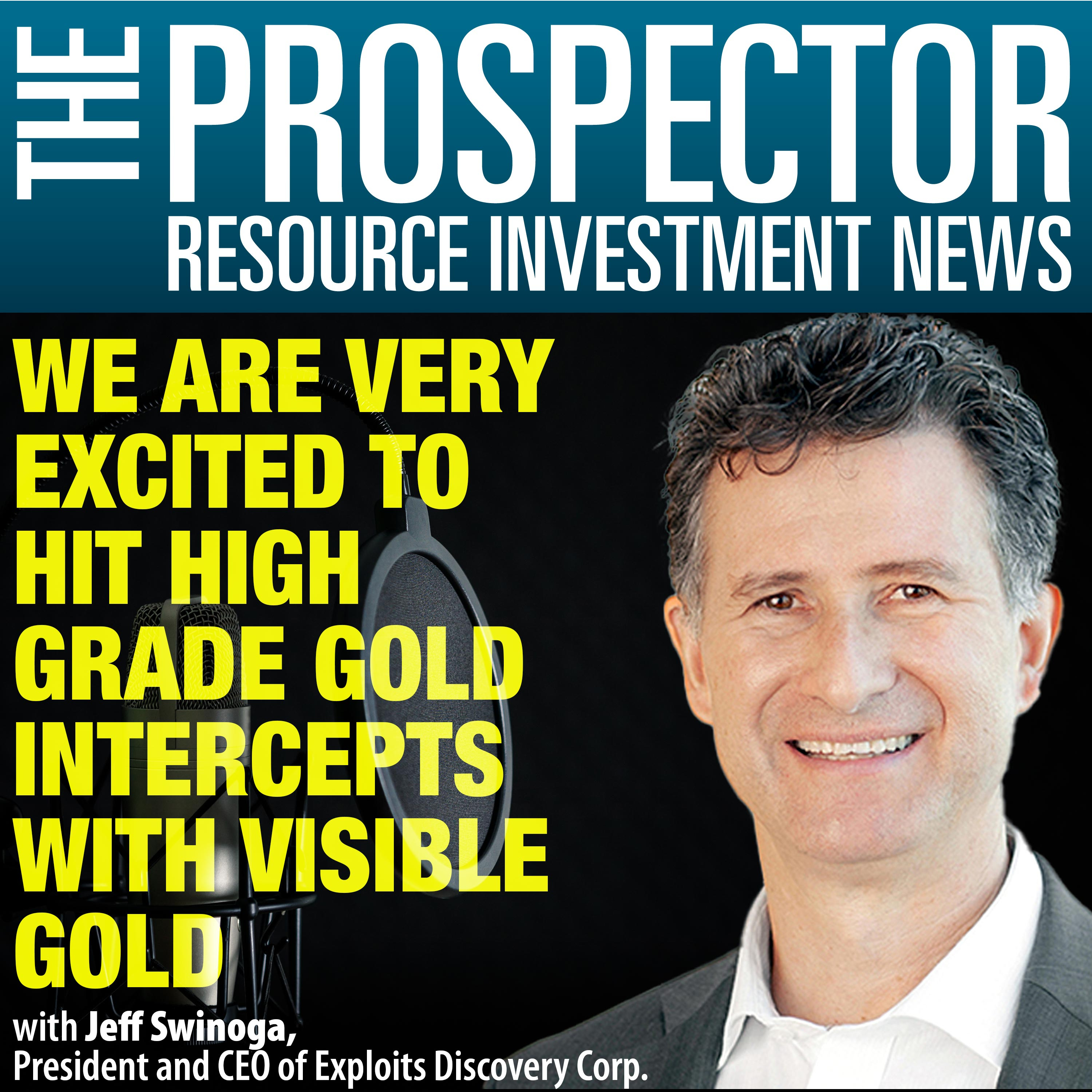 Jeff Swinoga: We are Very Excited to Hit High Grade Gold Intercepts with Visible Gold episode artwork
