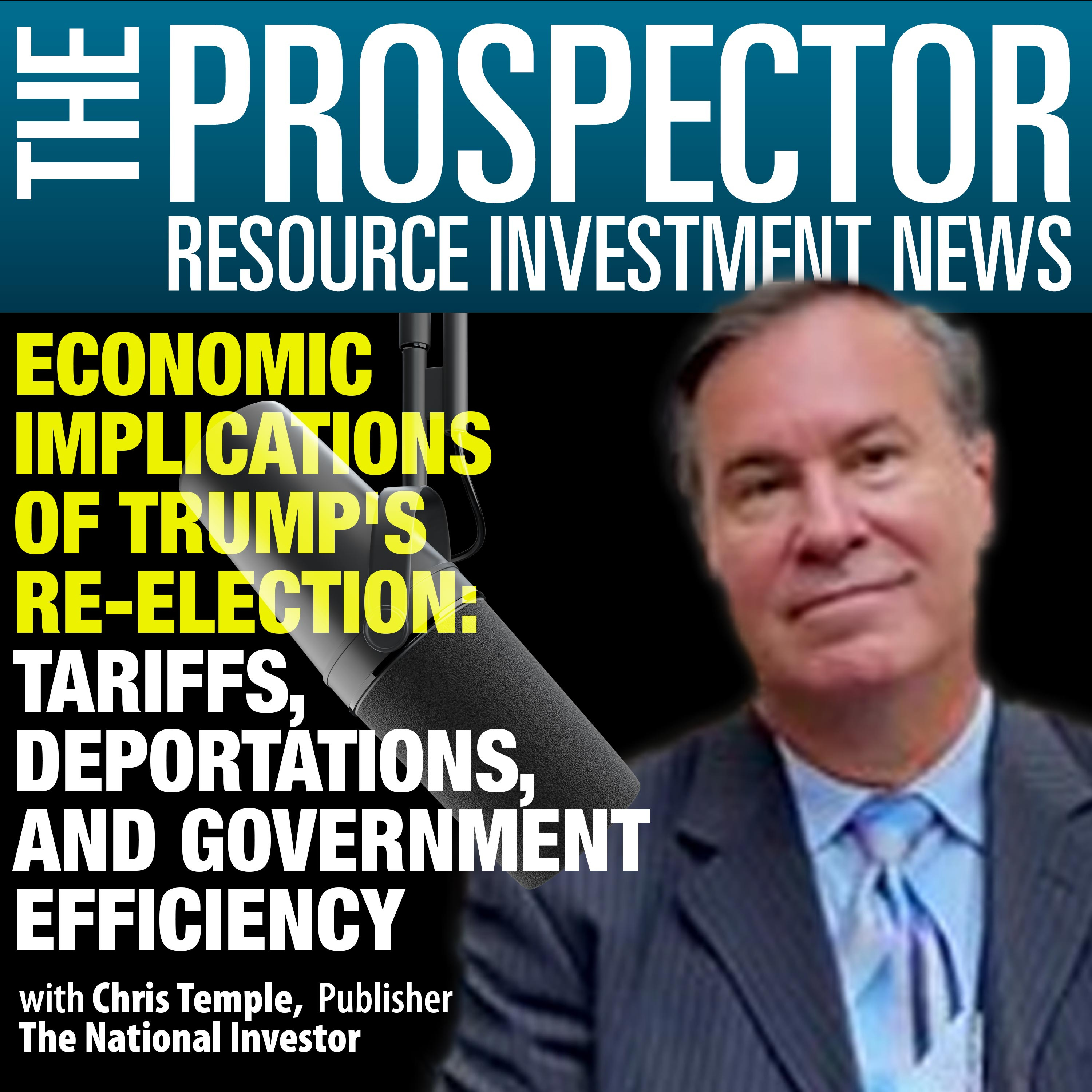 Chris Temple: Economic Implications of Trump's Re-election: Tariffs, Deportations, Government Efficiency episode artwork