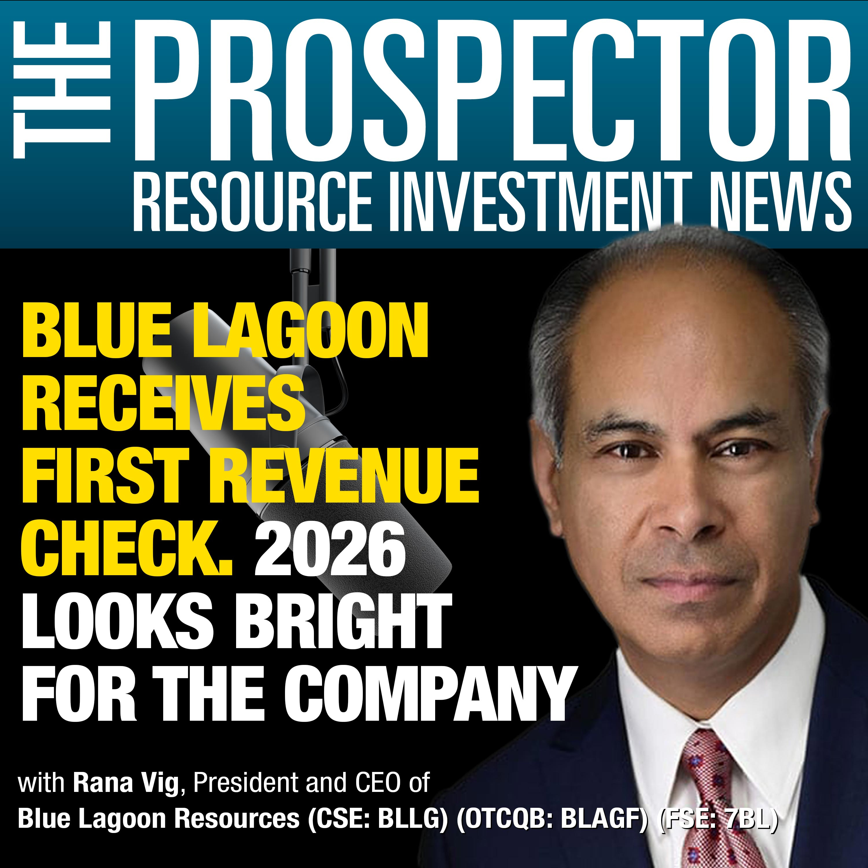 Blue Lagoon Receives First Revenue Check - 2026 Looks Bright for the Company episode artwork