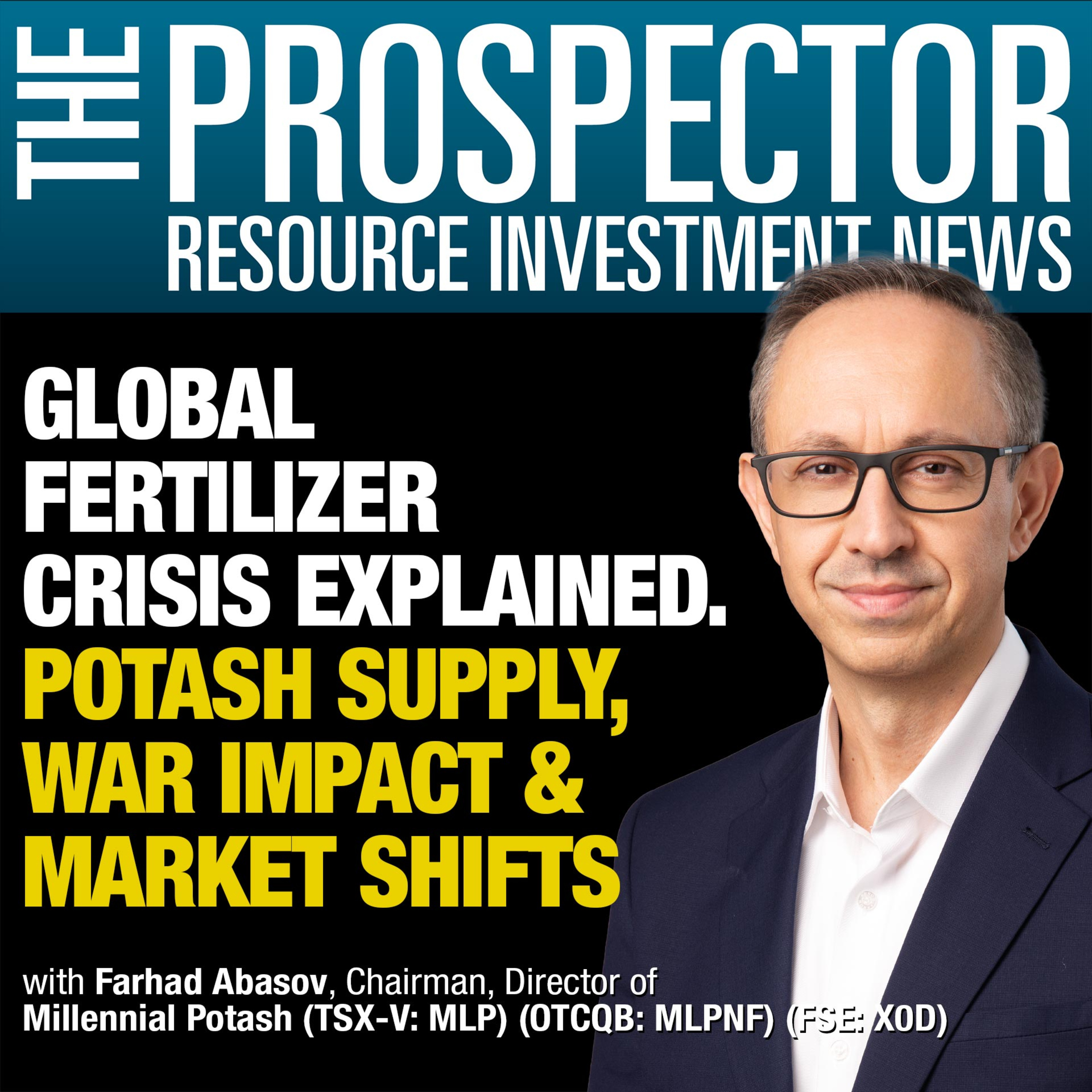 Farhad Abasov: Global Fertilizer Crisis Explained.| Potash Supply, War Impact & Market Shifts episode artwork