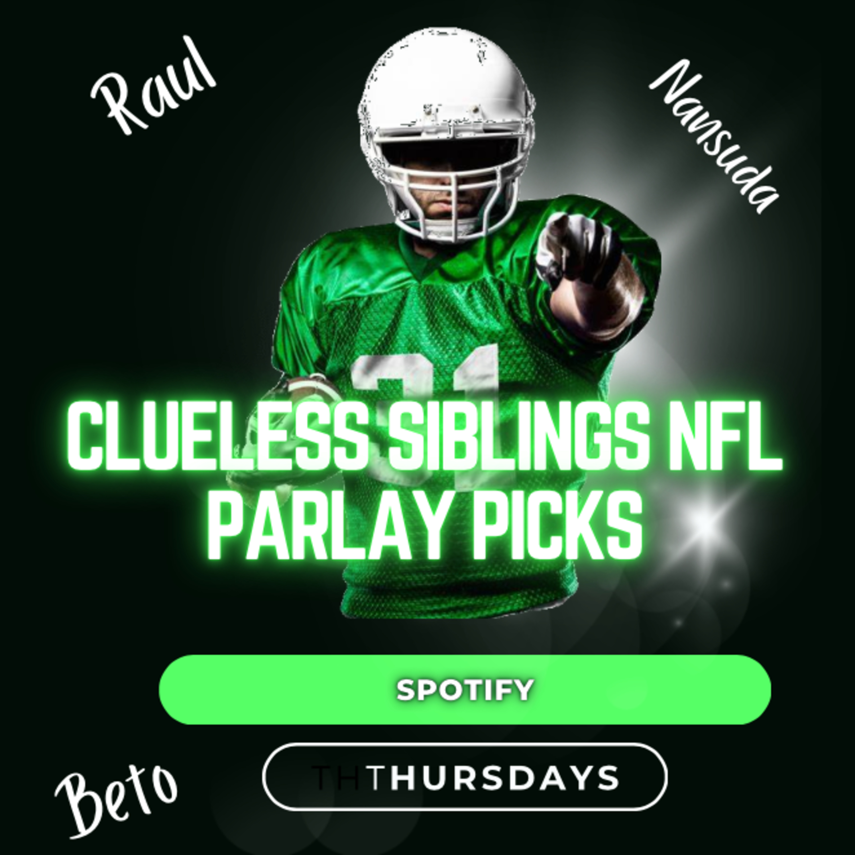 Clueless Siblings NFL Parlay Picks