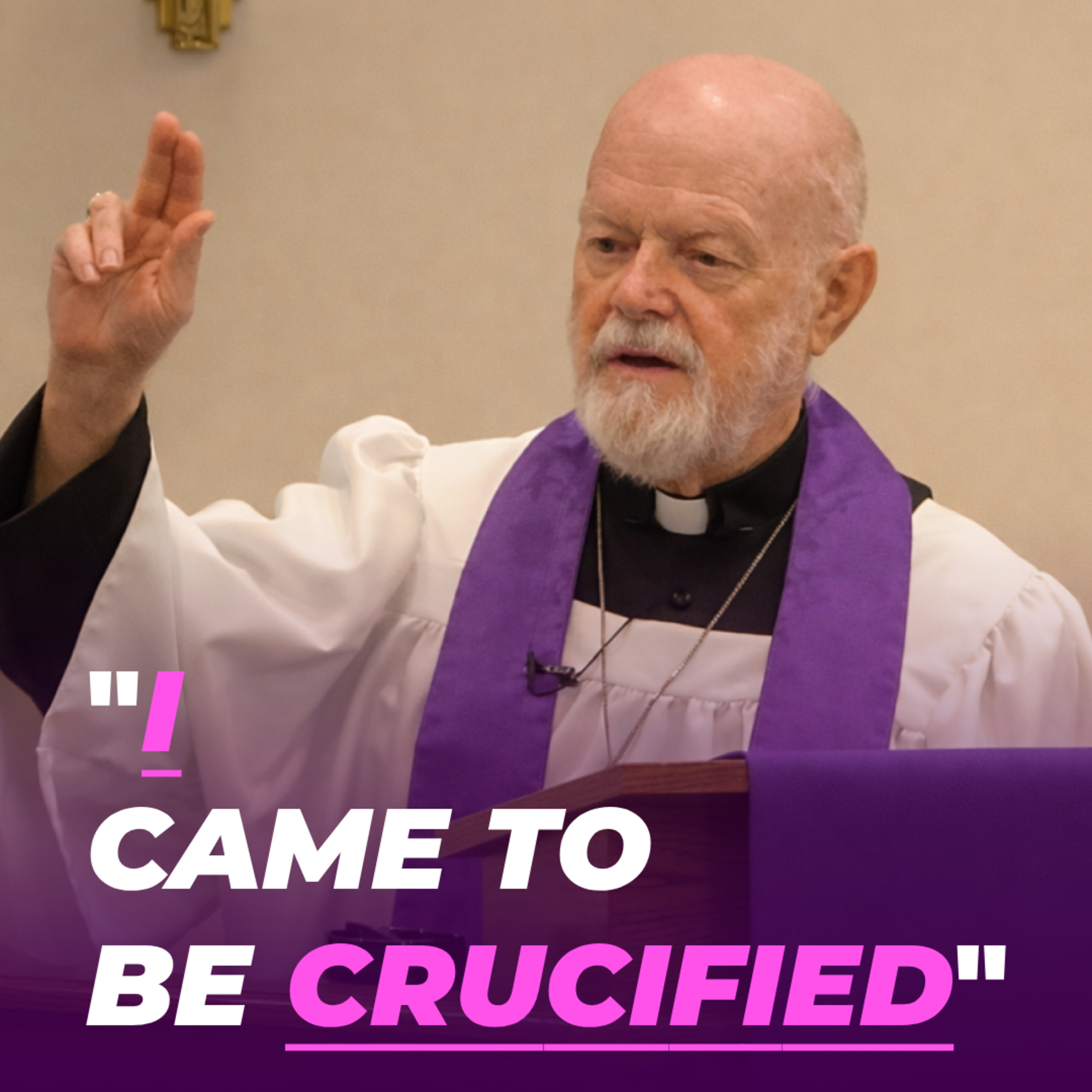 "I Came to Be Crucified." (Feat. Rev. Bob Herrod) episode artwork