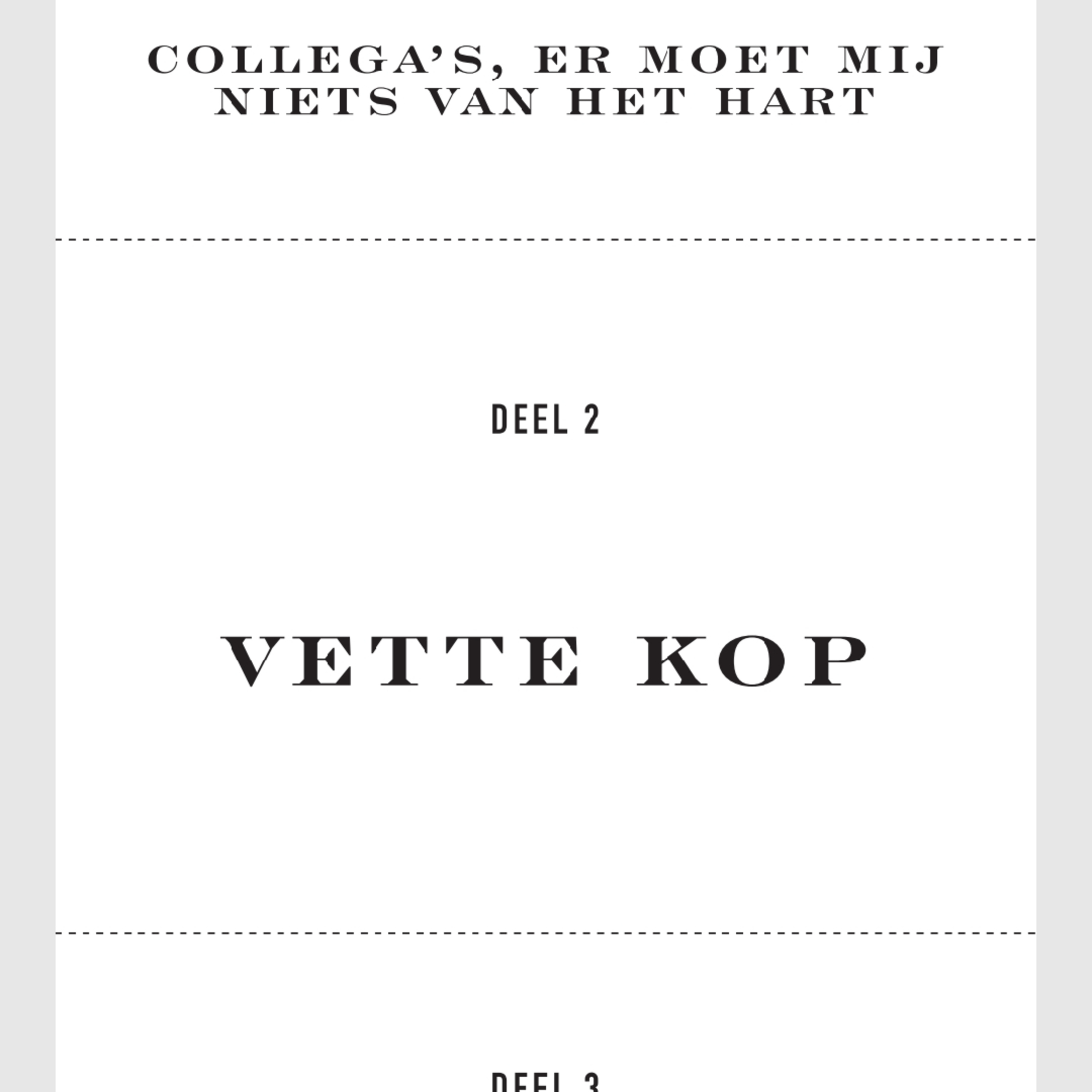 Vette Kop - aflevering 1 - Hoe komt het dat mensen ons niet meer geloven?  episode artwork