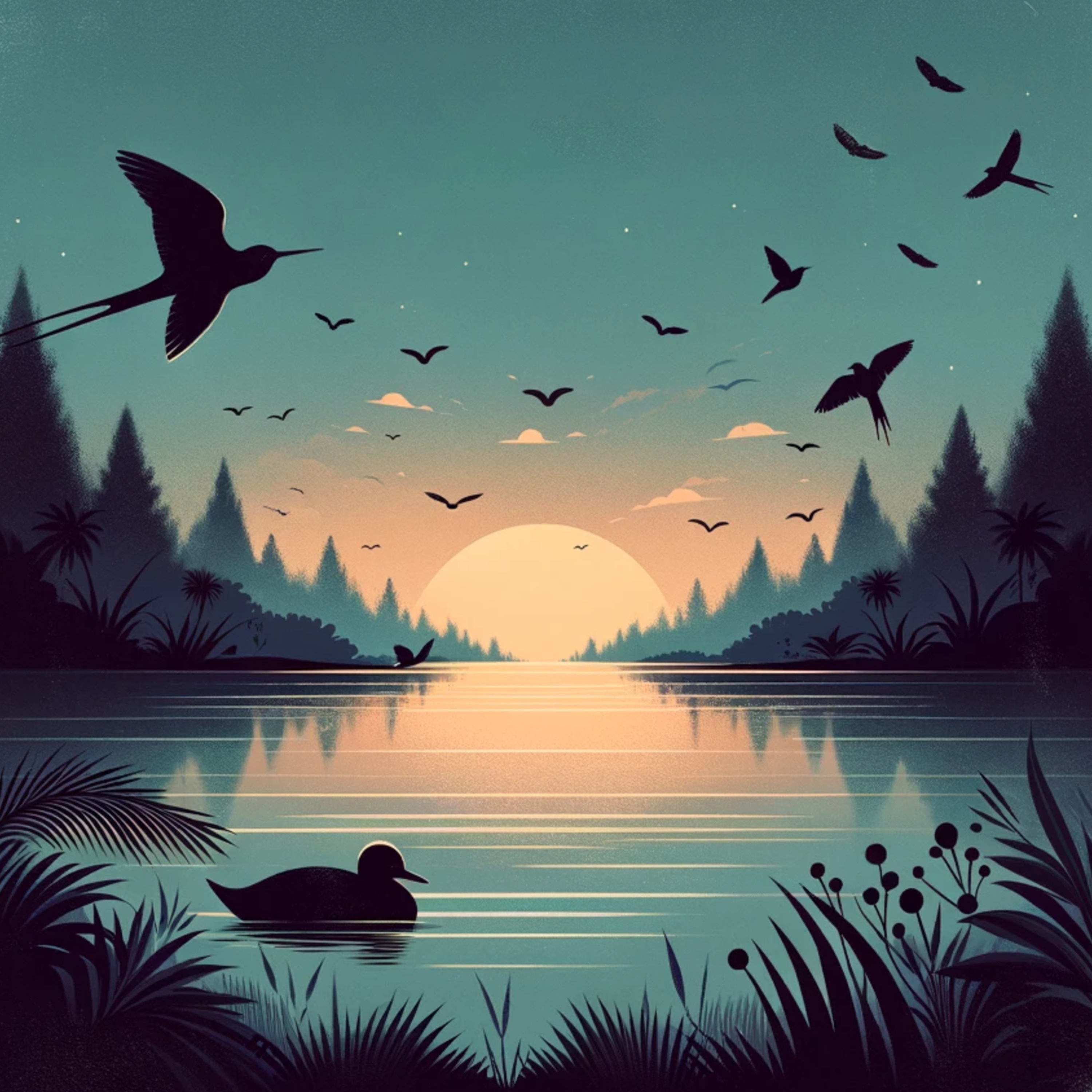🎵🌙 8-Hour White Noise & Birdsong Symphony for Deep Sleep, Relaxation & Focus