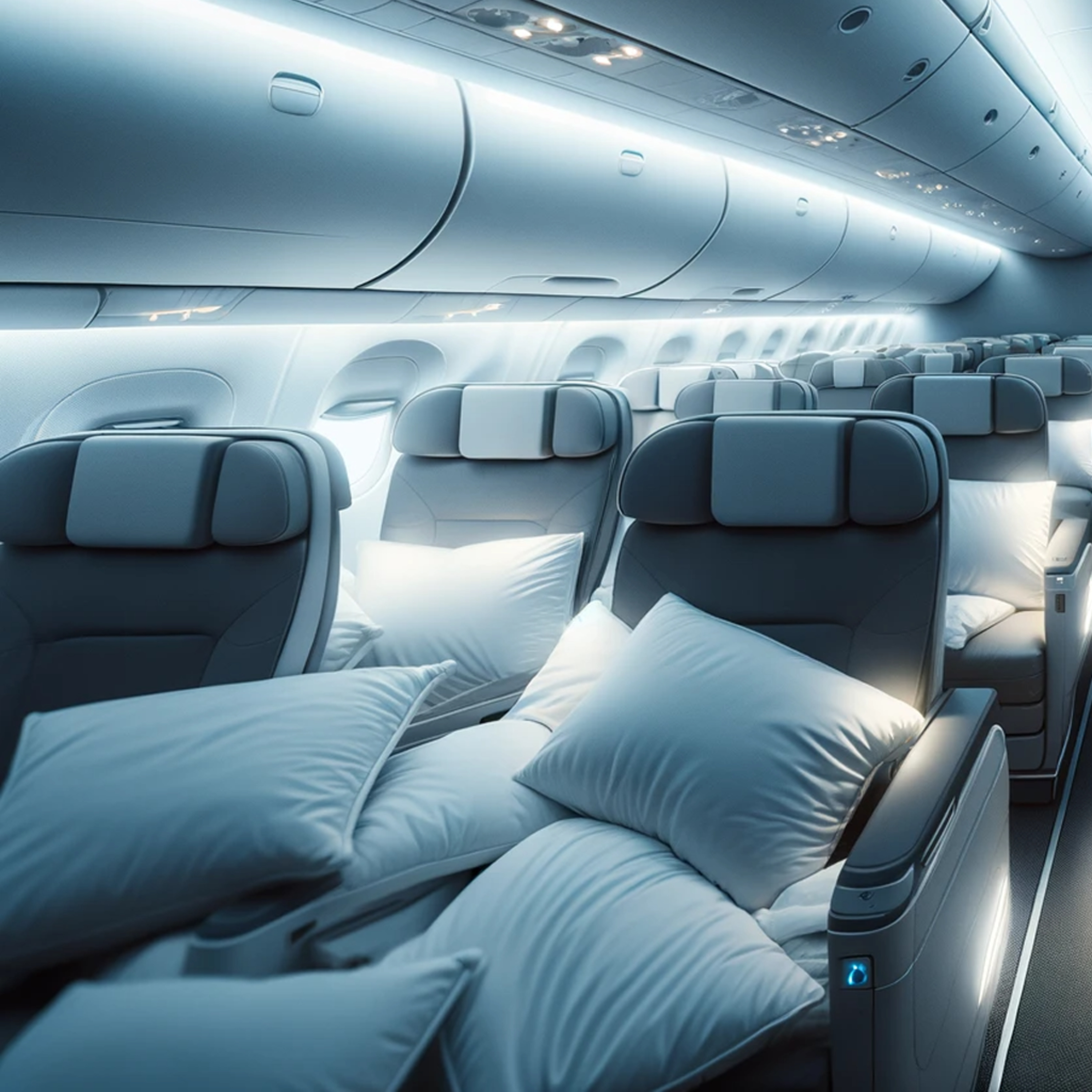 🌌 8 Hour Relaxing White Noise in a Gentle Airplane Cabin episode artwork