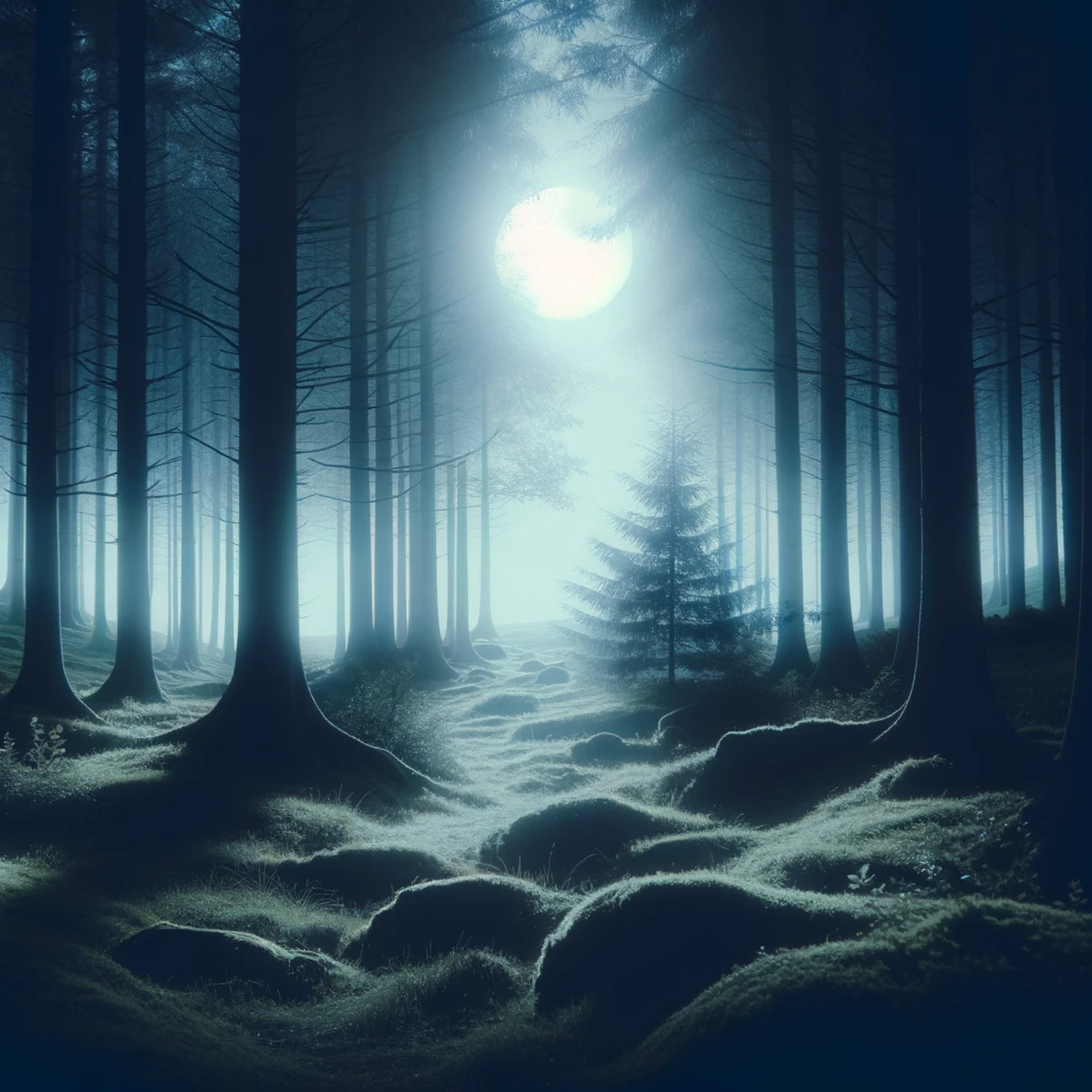 🌲 8 Hour Peaceful White Noise with Nocturnal Forest Whispers episode artwork