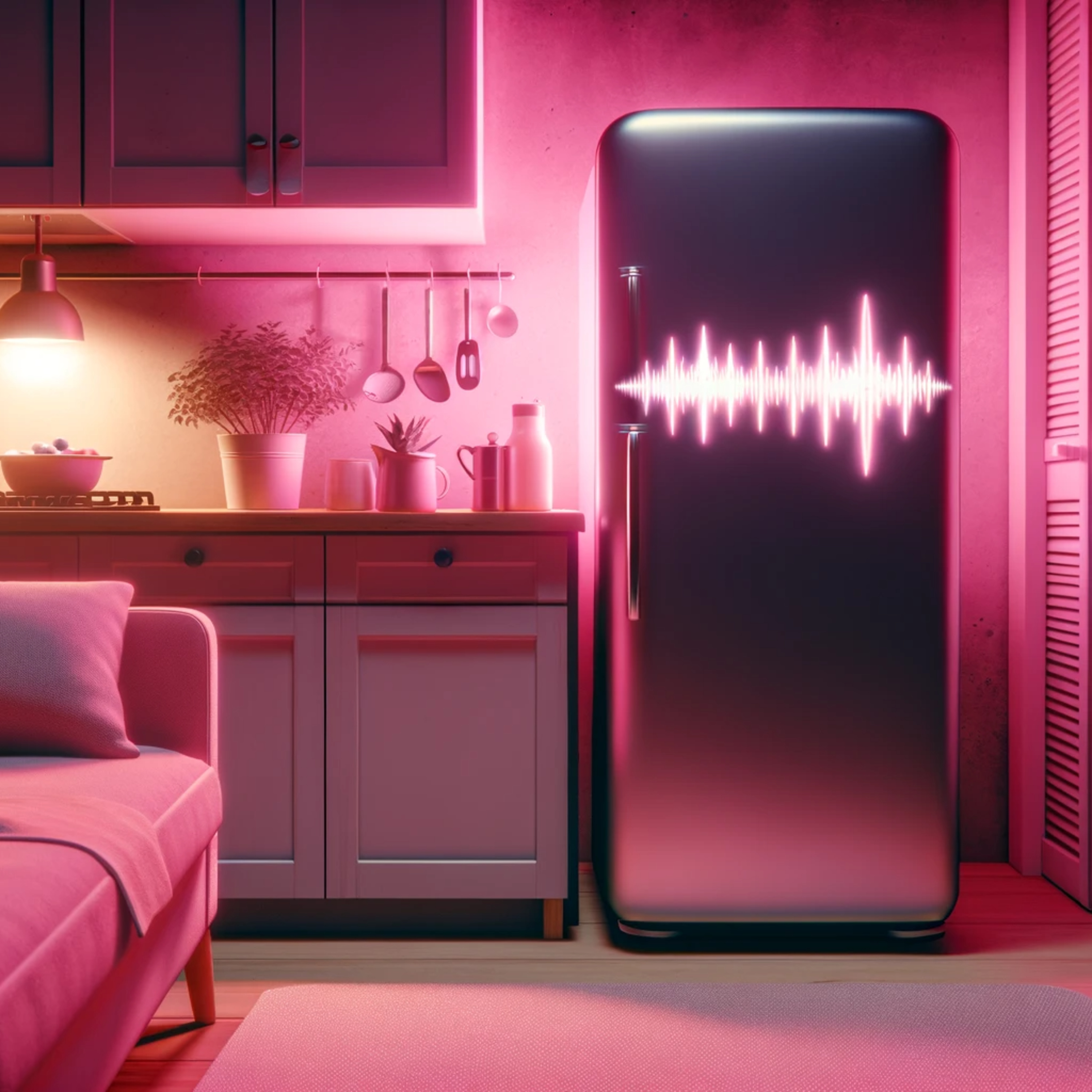 🏠 8 Hour Gentle Pink Noise with a Humming Fridge's Lullaby episode artwork