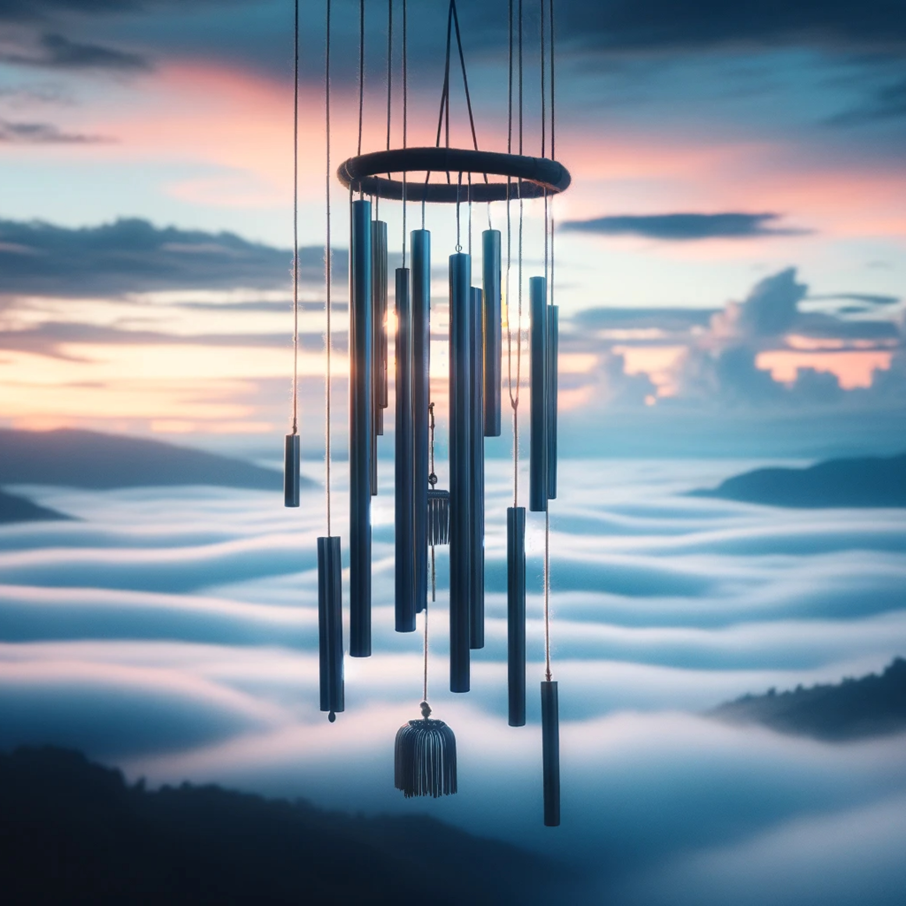 🎐🌜🧘‍♂️ 8 Hours of White Noise & Gentle Wind Chimes for Relaxation and Focus  episode artwork