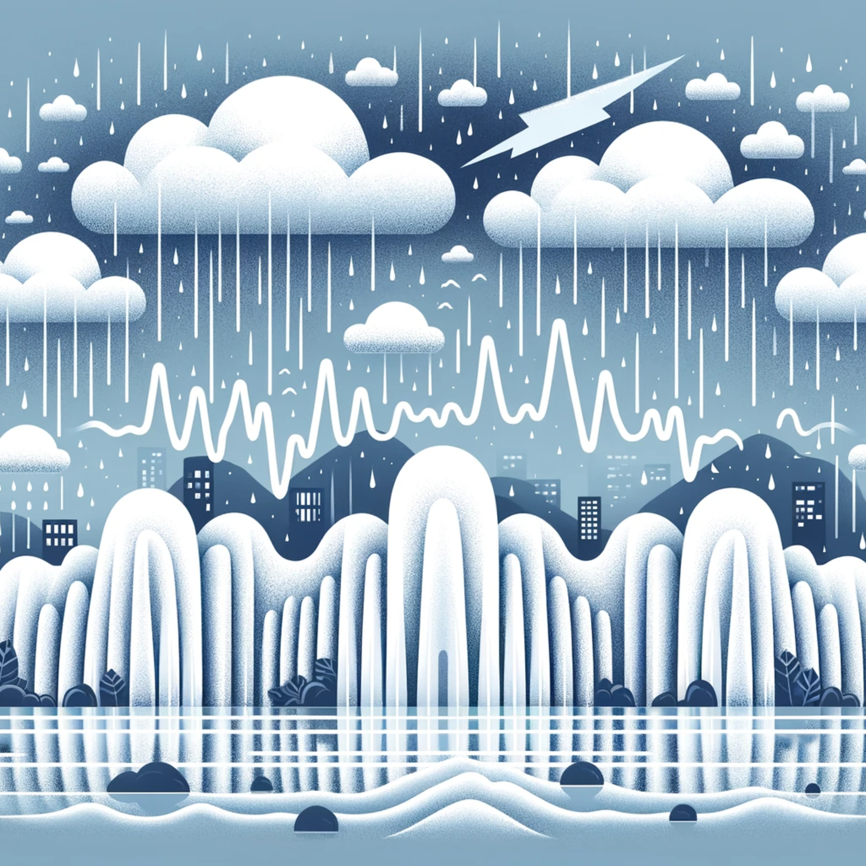 🌧️ 8-Hours of White Noise & Rain 🌜 Tinnitus Relief & Deep Sleep episode artwork