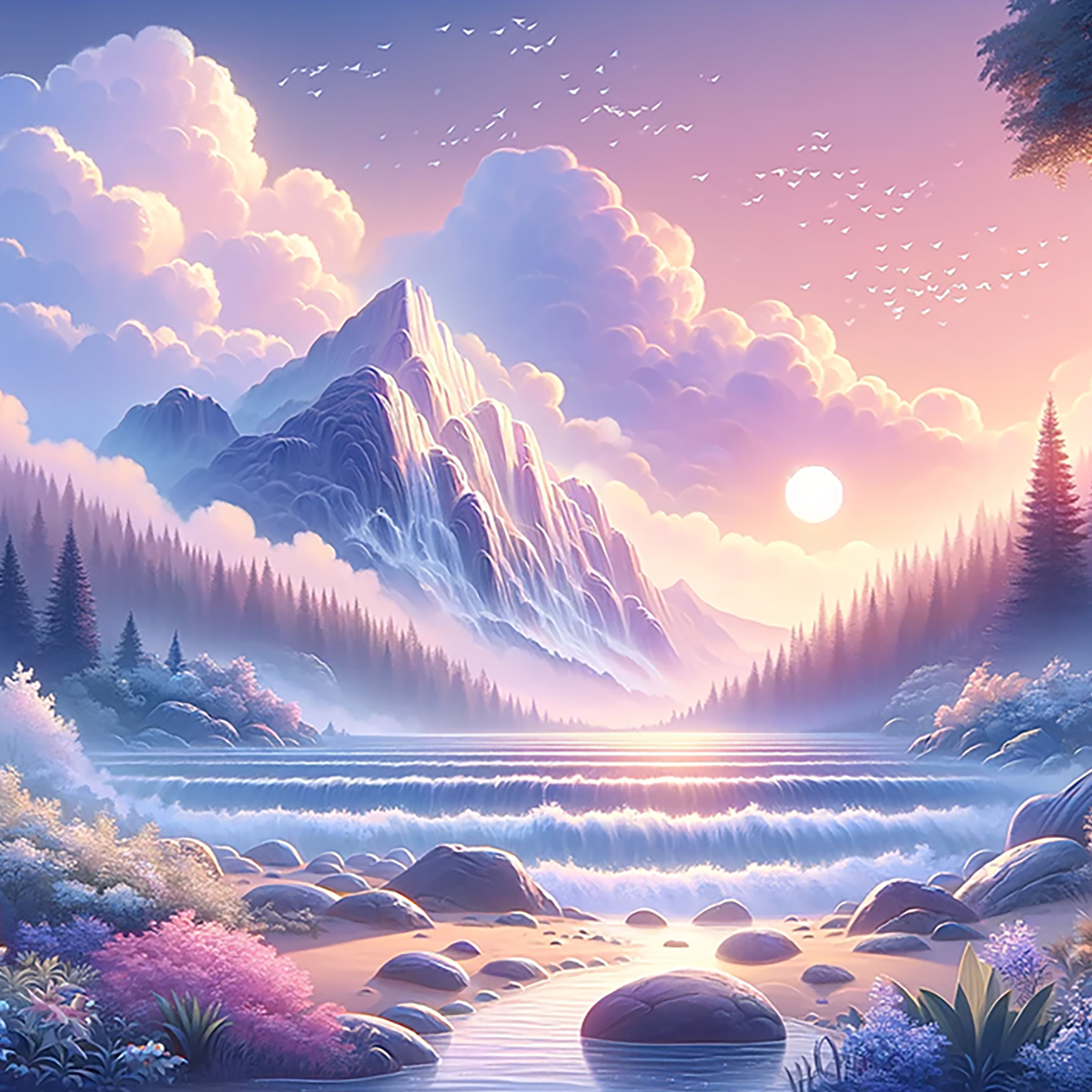 45-Minute Serenity: White Noise & Atmospheric Sounds for Relaxation, Meditation, & Tinnitus Relief episode artwork