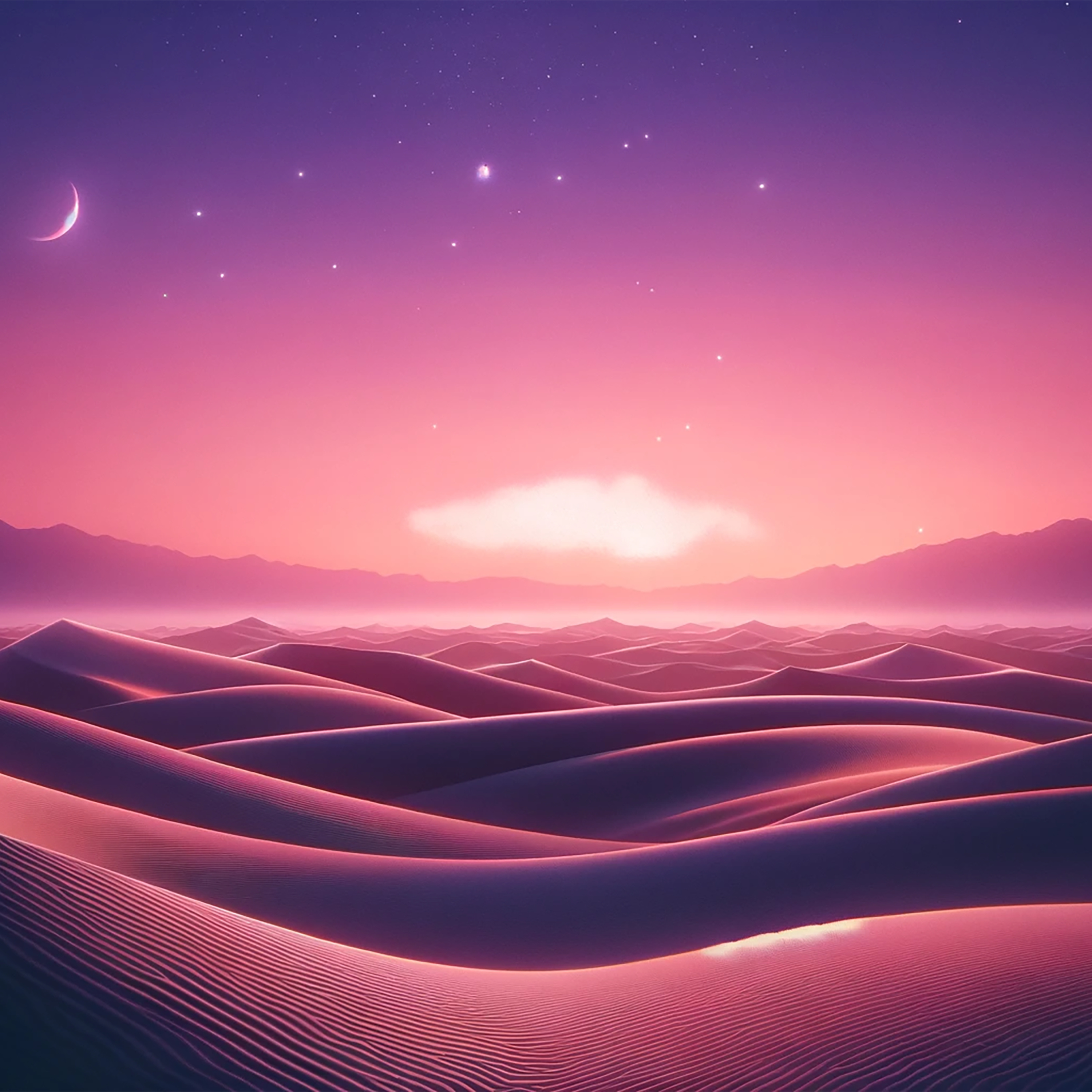 Pink Noise & Calm Desert Sounds for Deep Sleep, Focus, and Meditation
