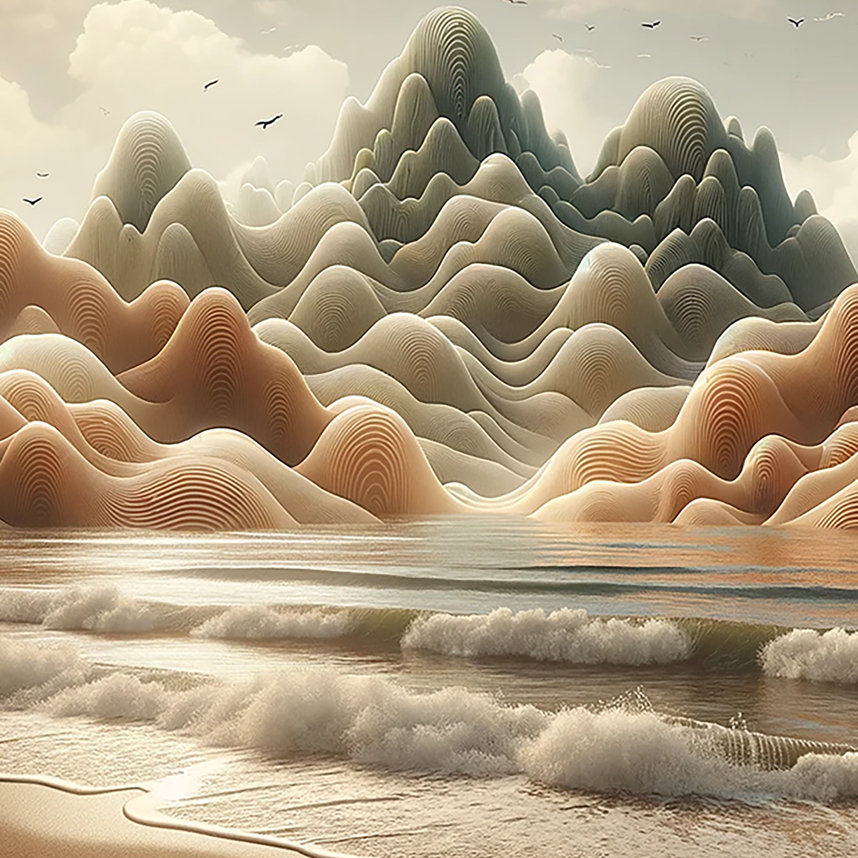 Ocean Shoreline & Soothing Brown Noise for Deep Sleep and Relaxation episode artwork