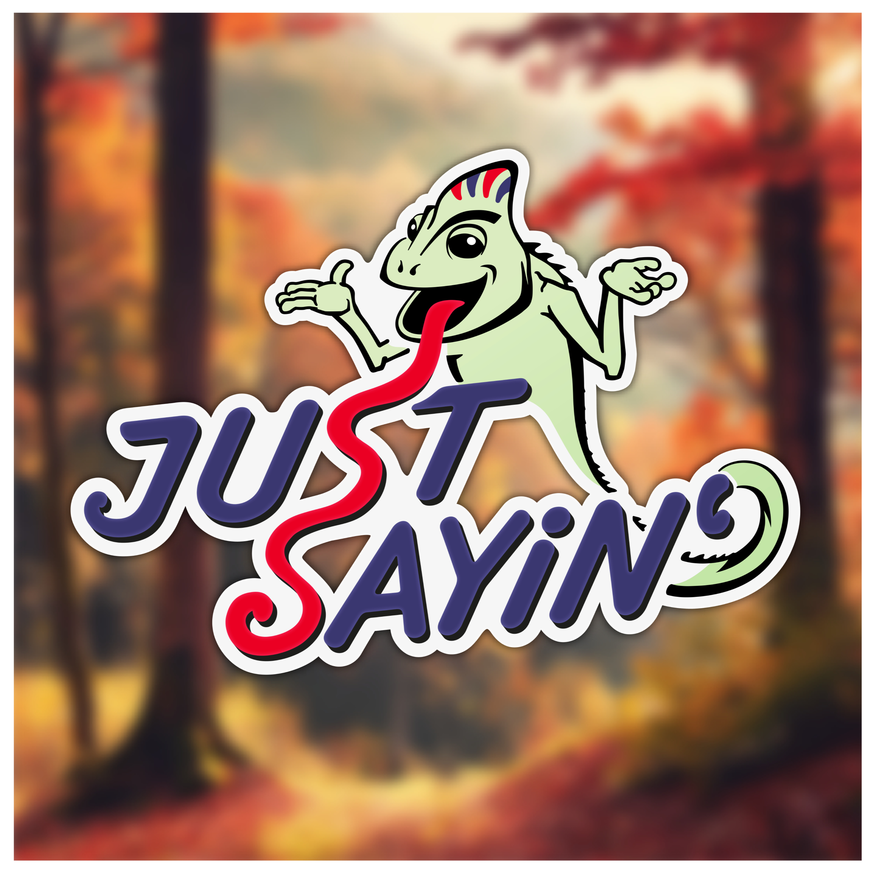 #1 What the fall?! - o angielskim po polsku- Just sayin' podcast episode artwork
