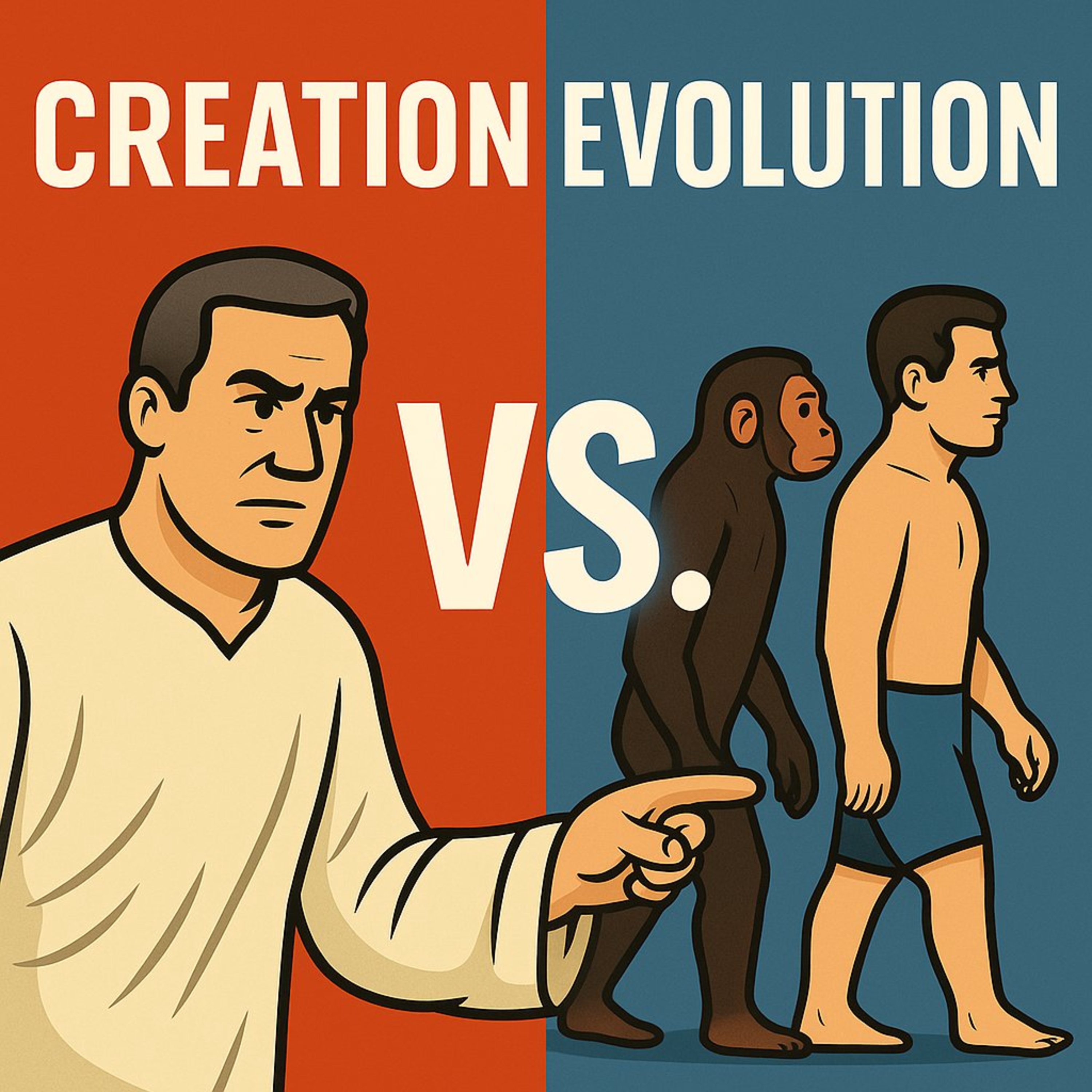 Week 45: Creation vs. Evolution episode artwork