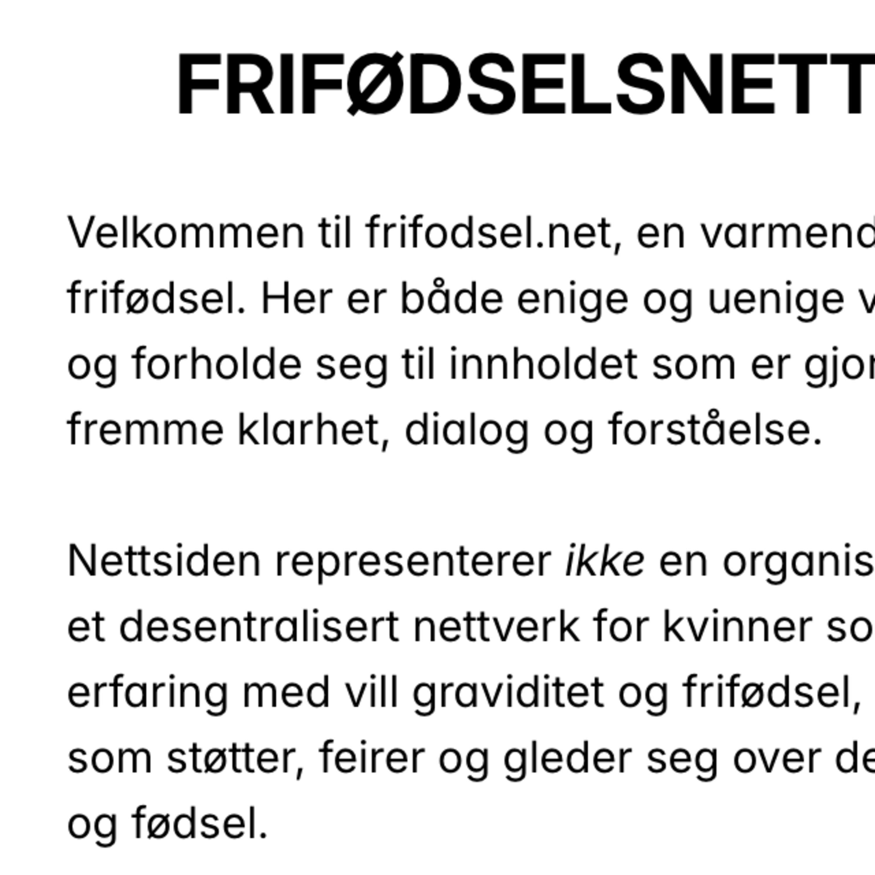 Frifødsel Podkast