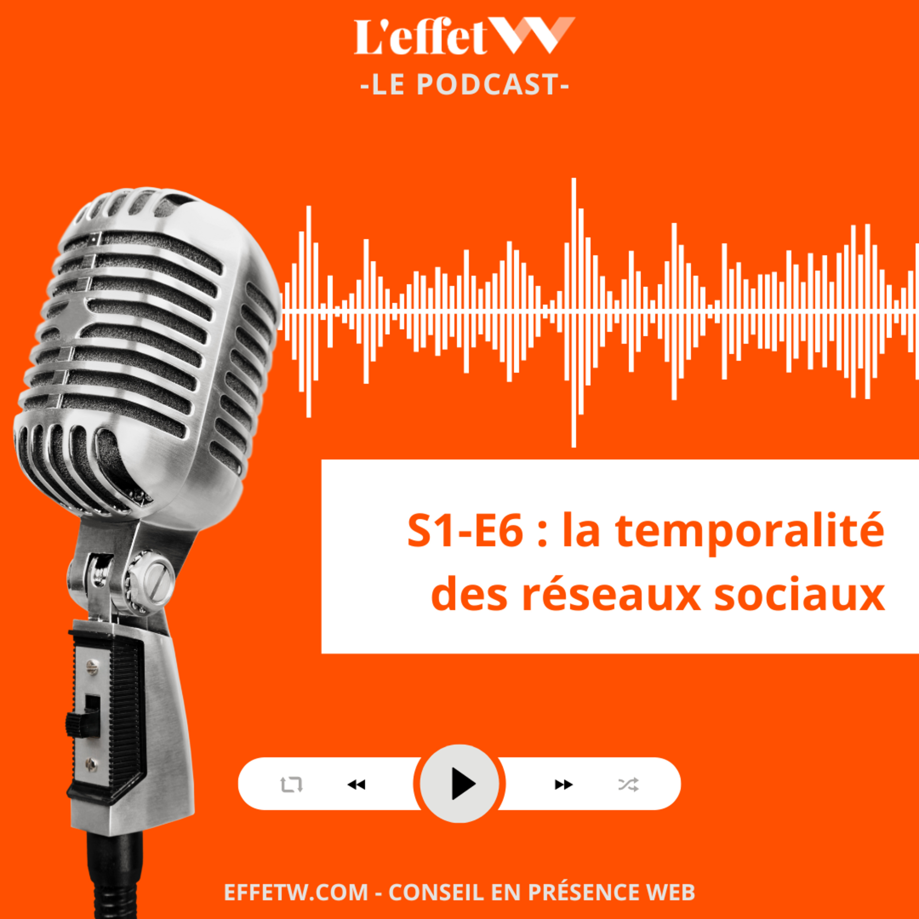 S1 - E6 : La temporalité des réseaux sociaux episode artwork