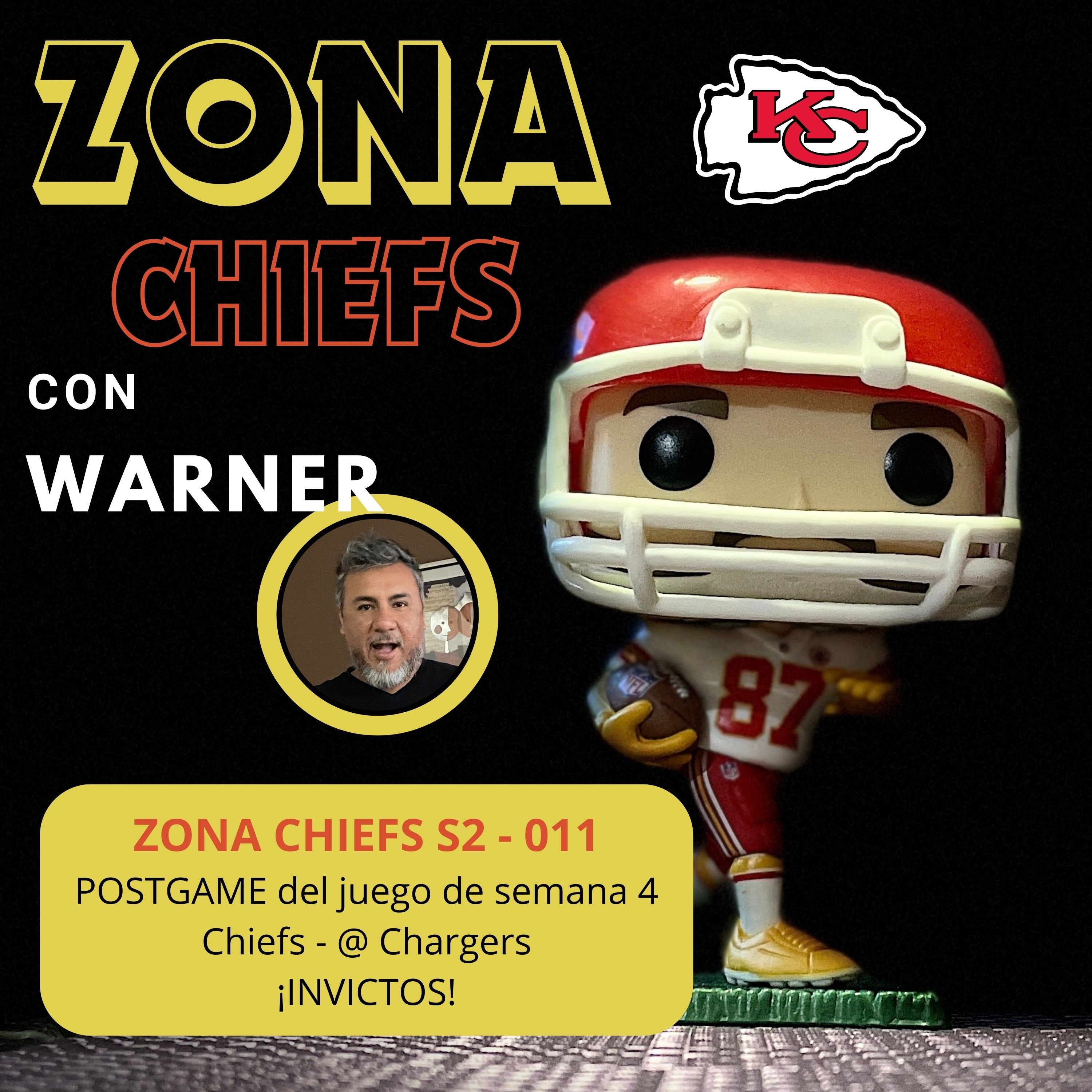 Zona Chiefs S2 011 - POSTGAME semana 4 NFL ¡INVICTOS! episode artwork