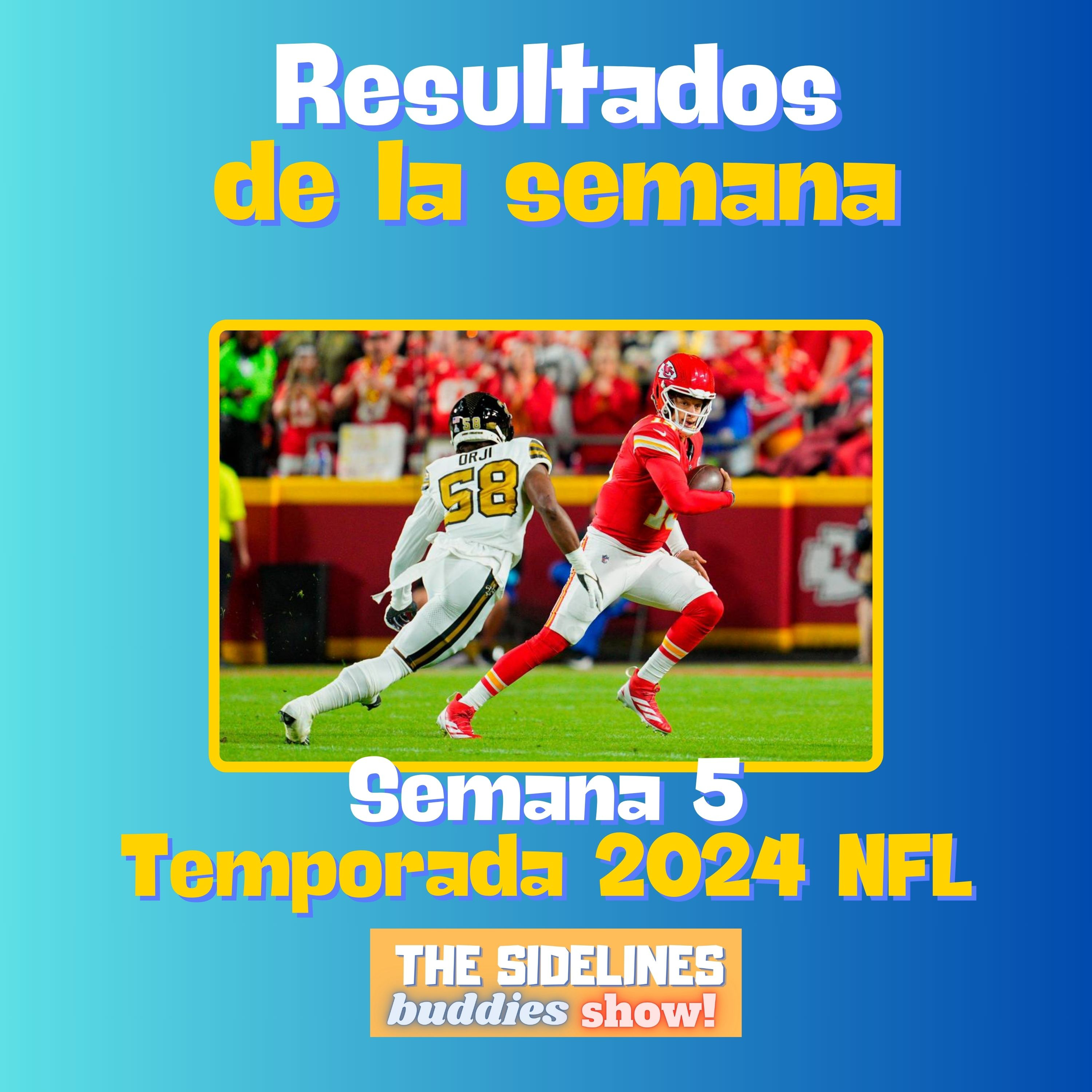 Resultados de la Semana 5 temporada 2024 NFL episode artwork