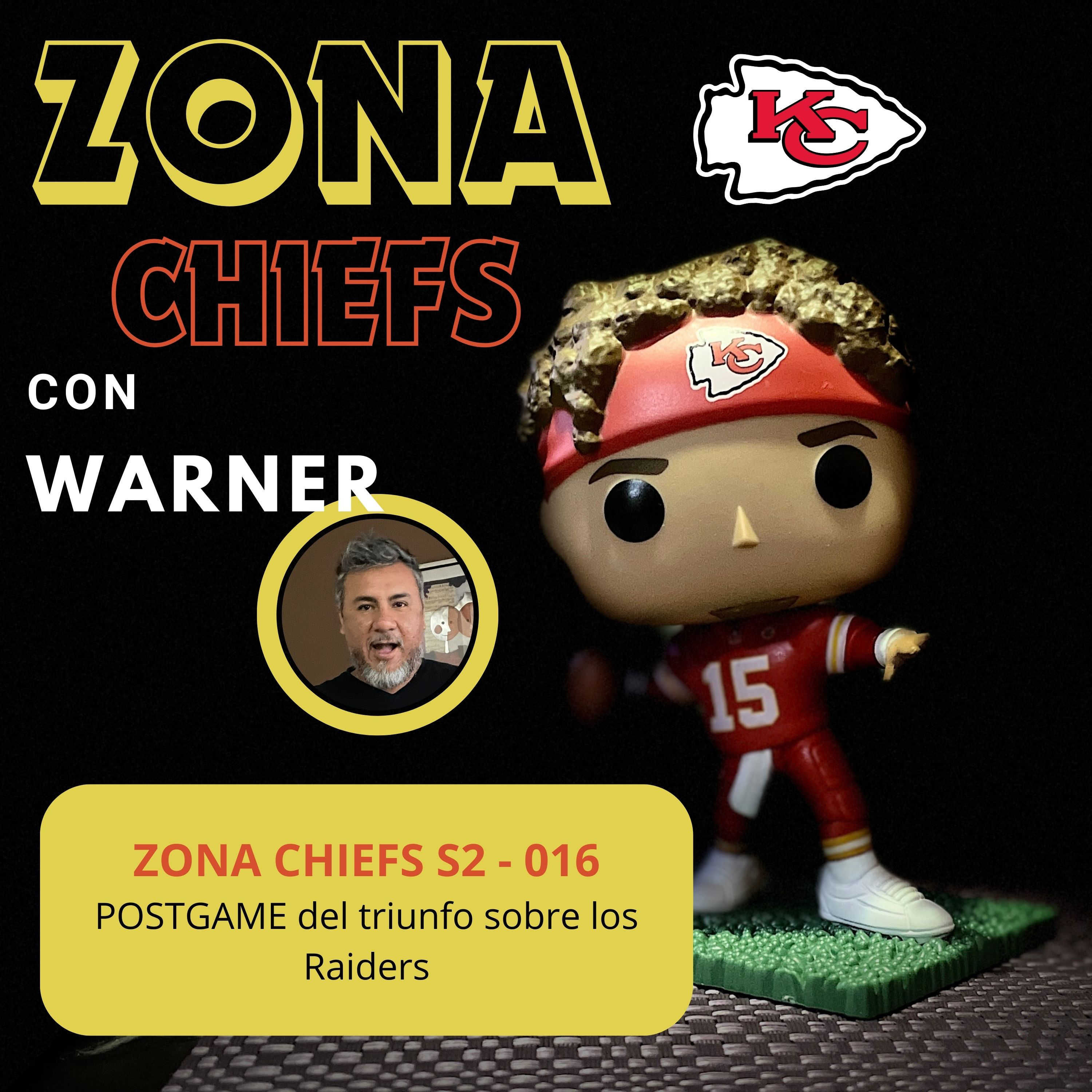 Zona Chiefs S2 - 016 - Postgame de la victoria sobre los Raiders episode artwork