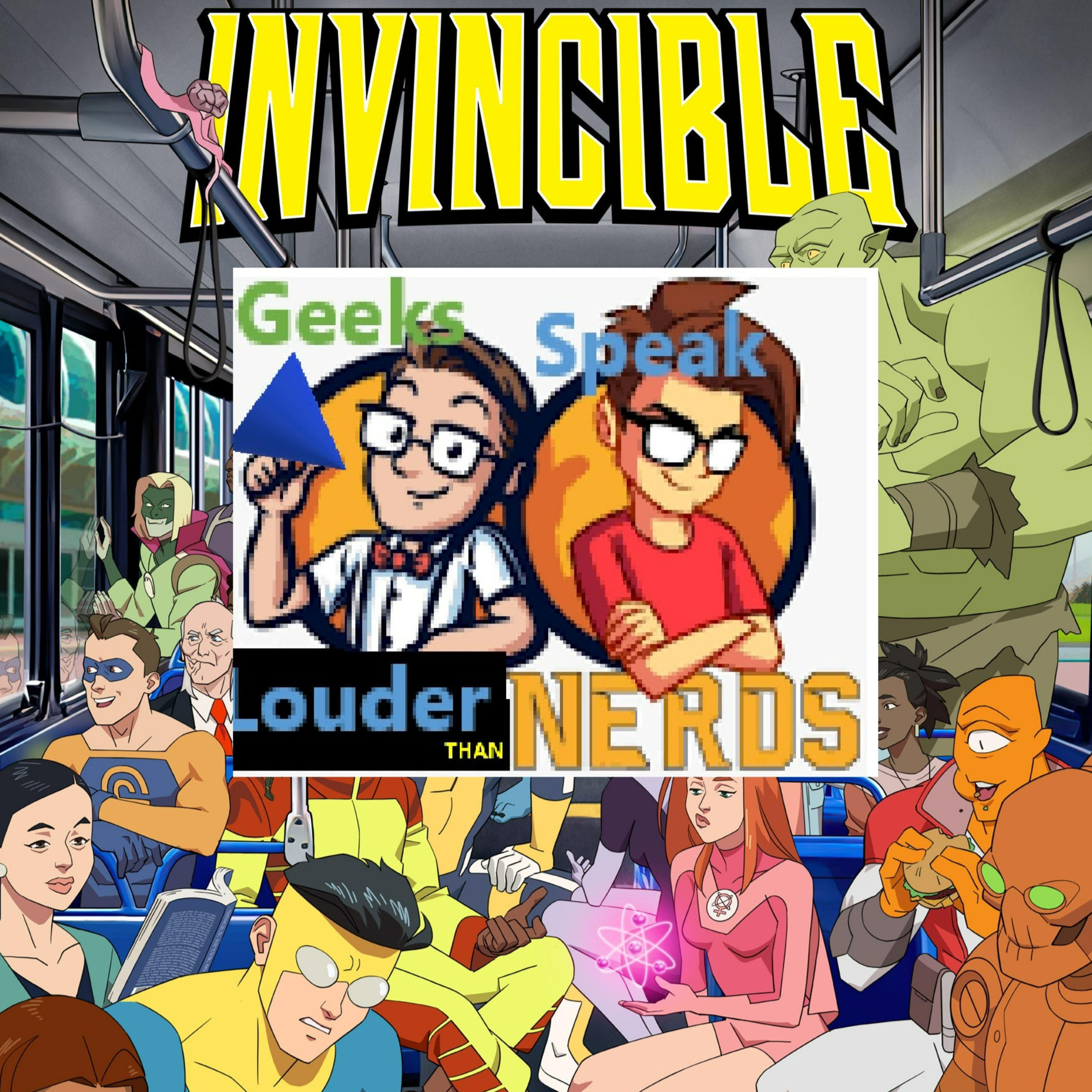 Geeks Speak: Invincible Season 2 episode artwork