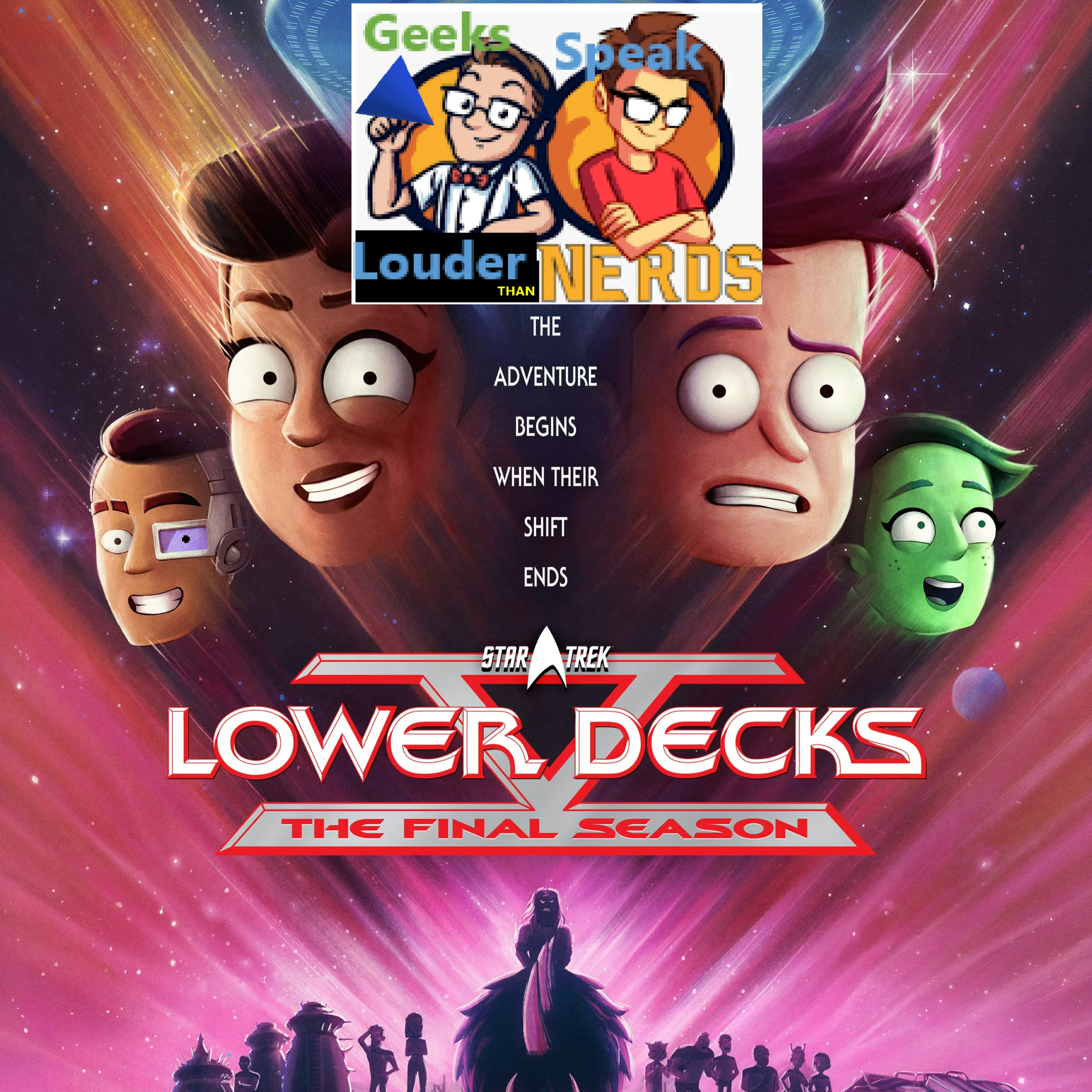 Star Trek Lower Decks: Ssn5 Ep10 - The New Next Generation (A Bag of Cerritos) episode artwork
