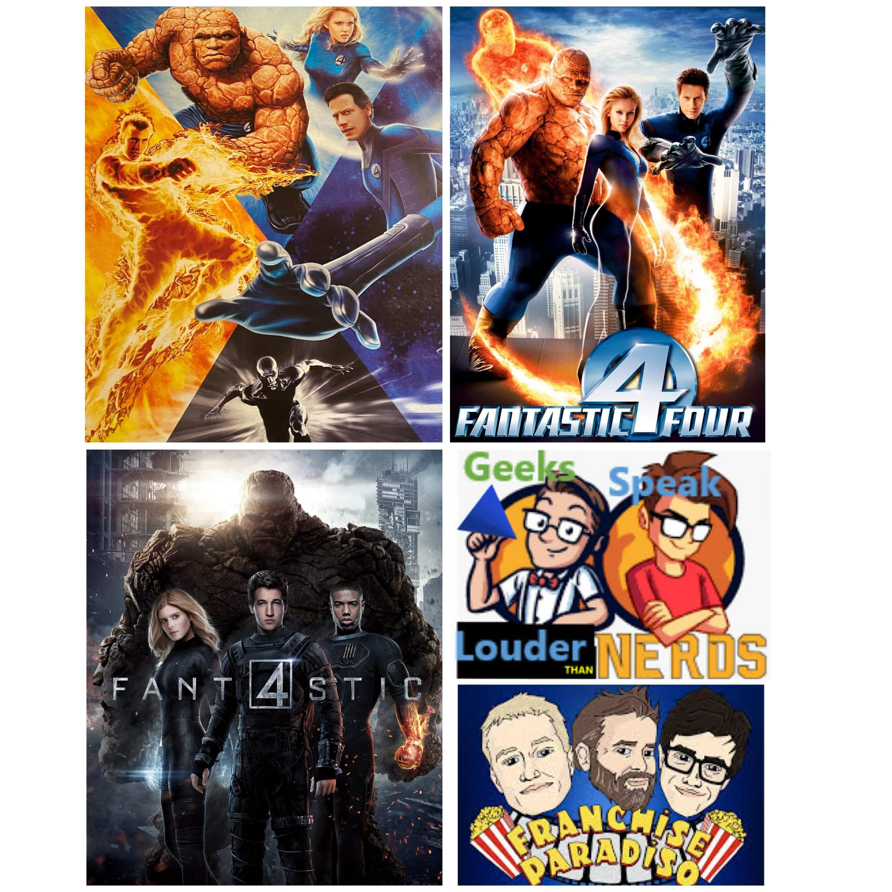 Geeks Speak: A Fantastic Four Triple Feature w/ Guests Franchise Paradiso episode artwork
