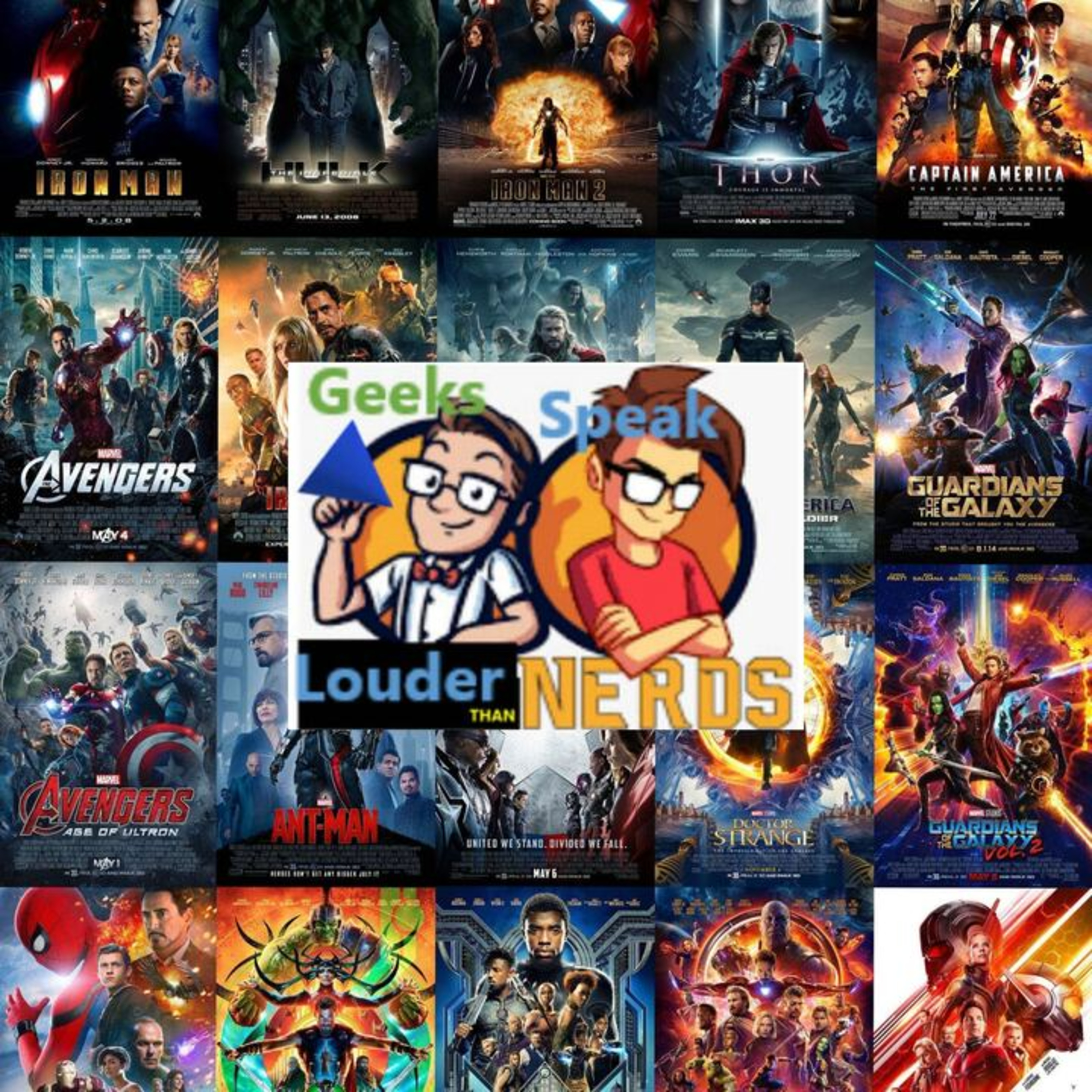 Geeks Rewind: The MCU Ranked - Part 1 (#43-#29) episode artwork