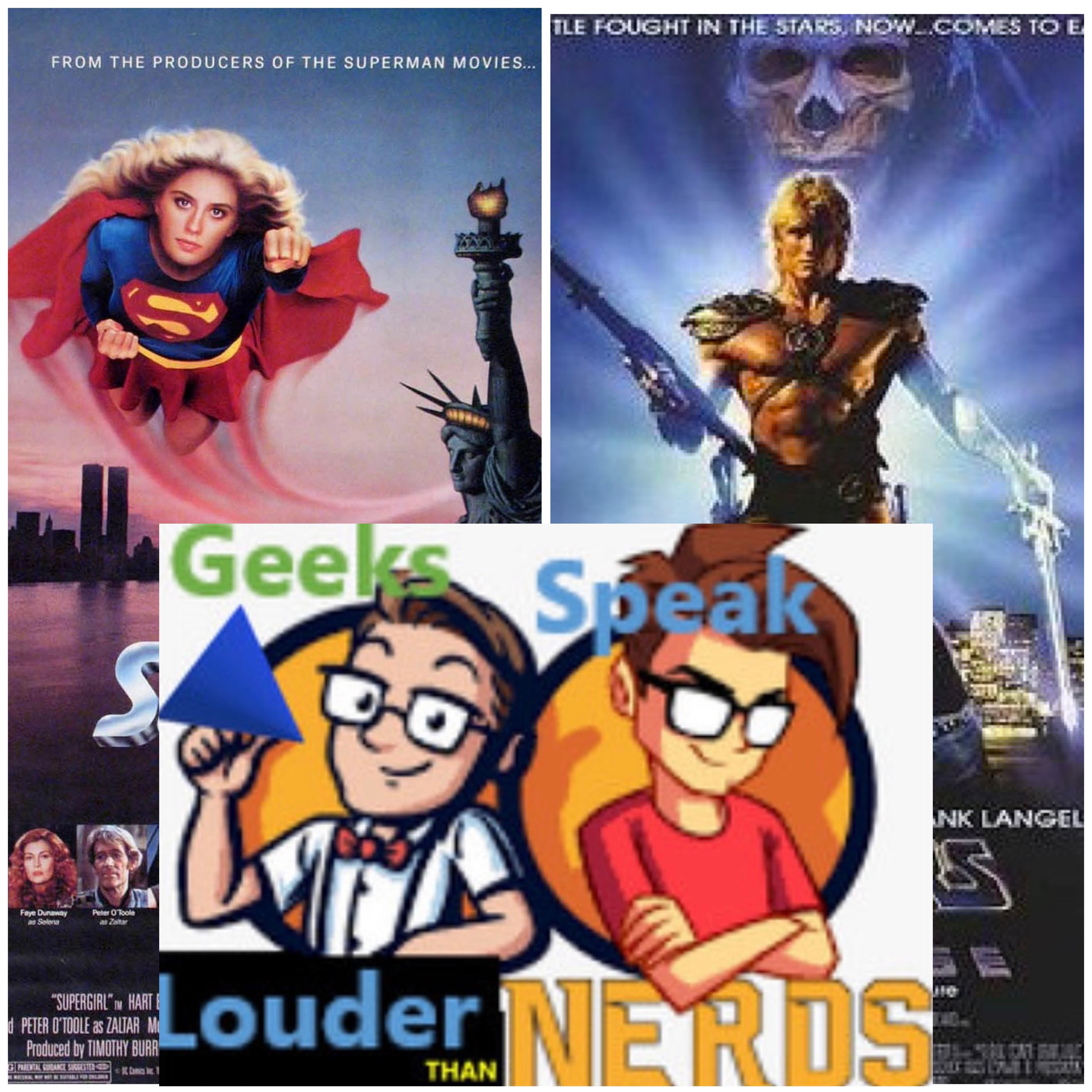 Geek vs Nerd: Supergirl (1984) vs Masters of the Universe (1987) - w/ Guest Host May Honey episode artwork