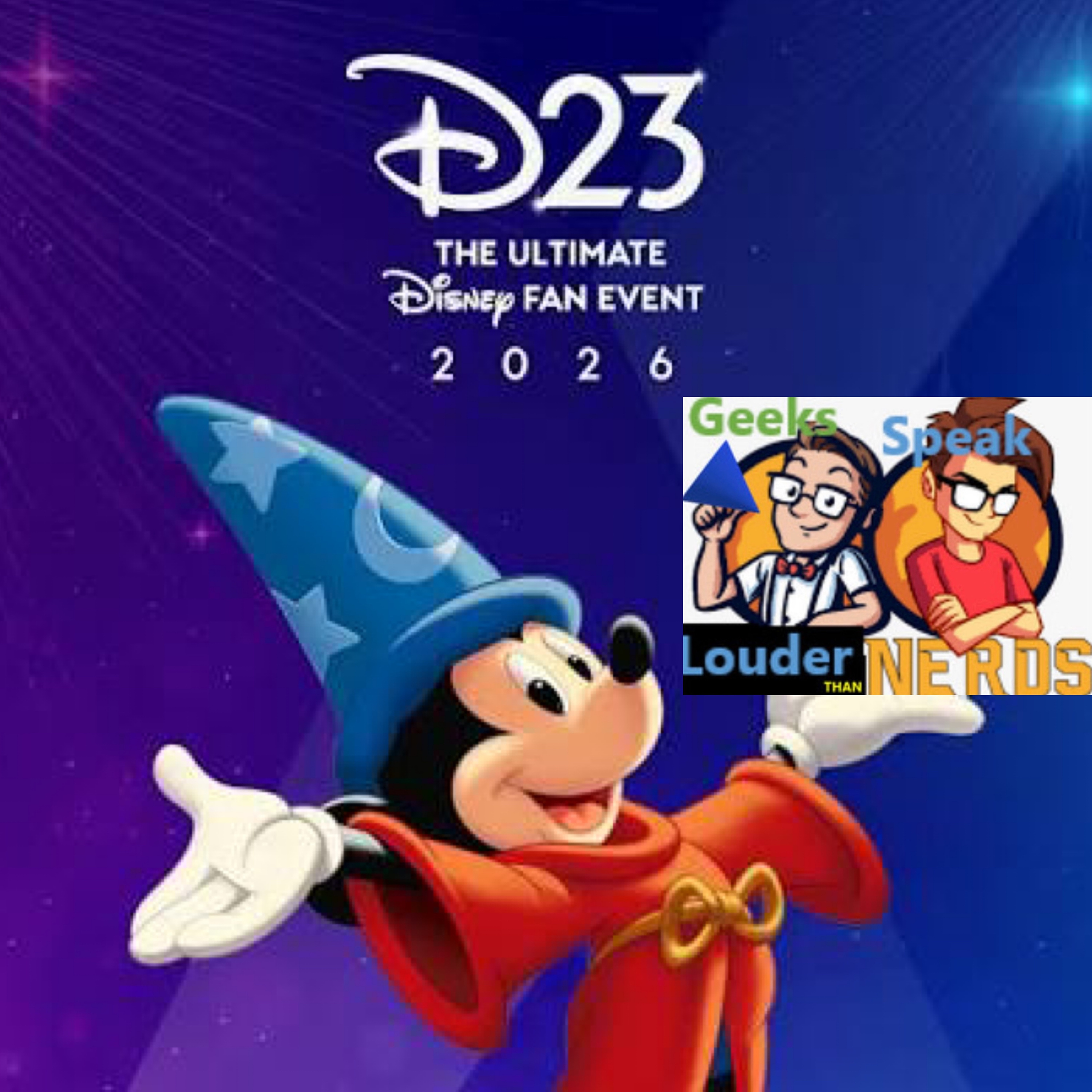 Geeks Speak D23 News episode artwork