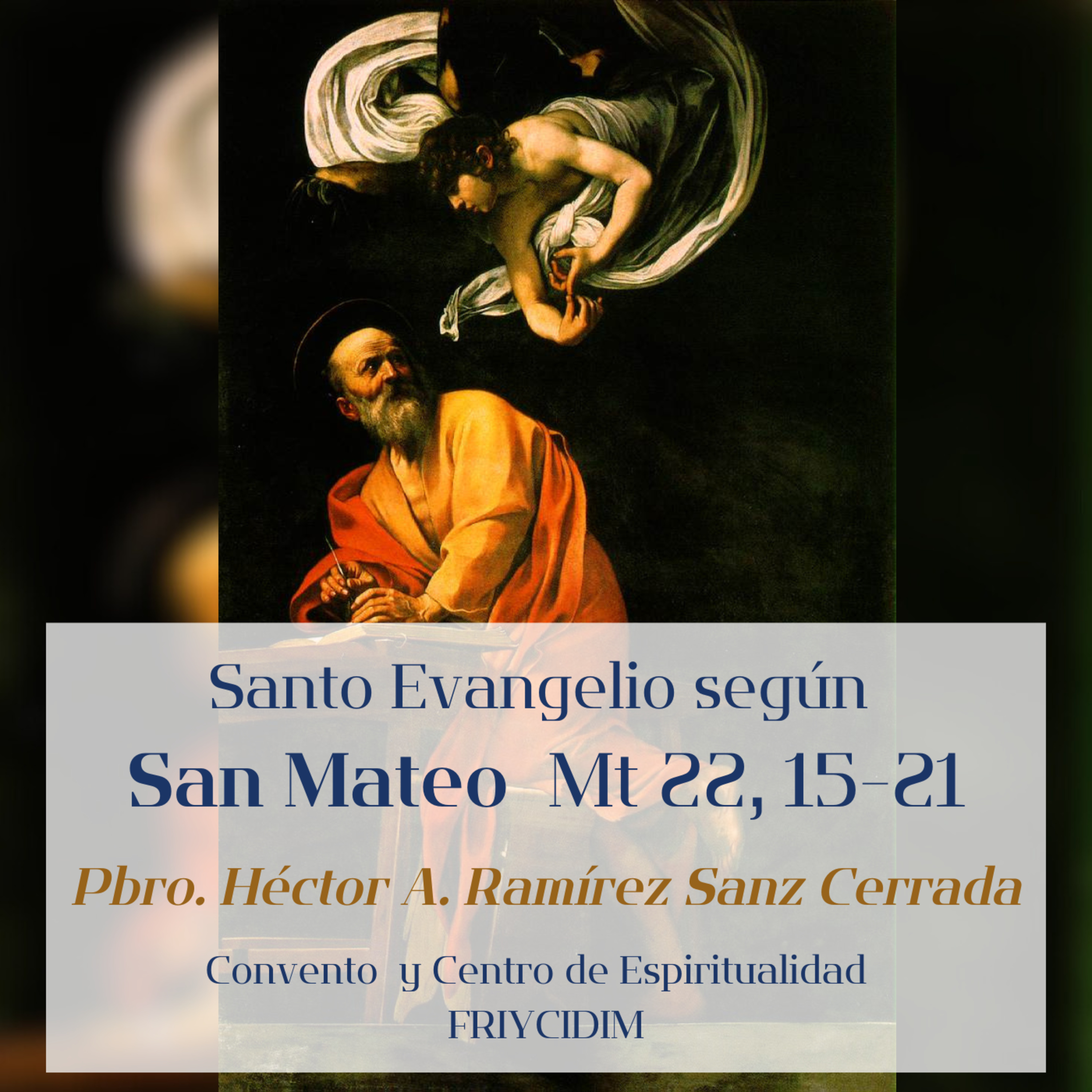 EVANGELIO Y PENSAMIENTO DEL DÍA: Mt 22, 15-21 (P. Héctor A. Ramírez) episode artwork