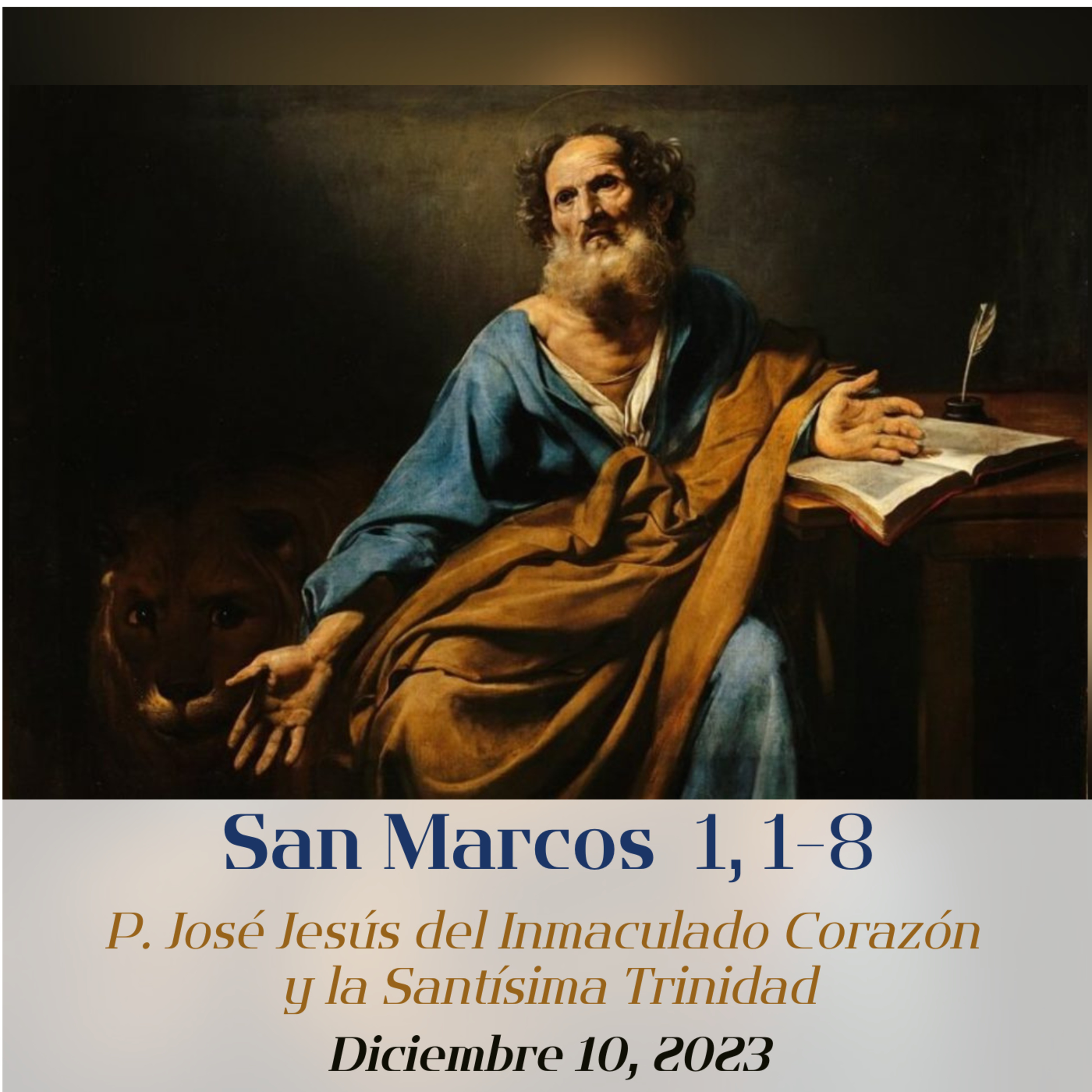 DICIEMBRE 10, 2023. "¿Qué le darás al Señor esta Navidad?" - Pbro. José Jesús del Inmaculado Corazón y la Santísima Trinidad episode artwork