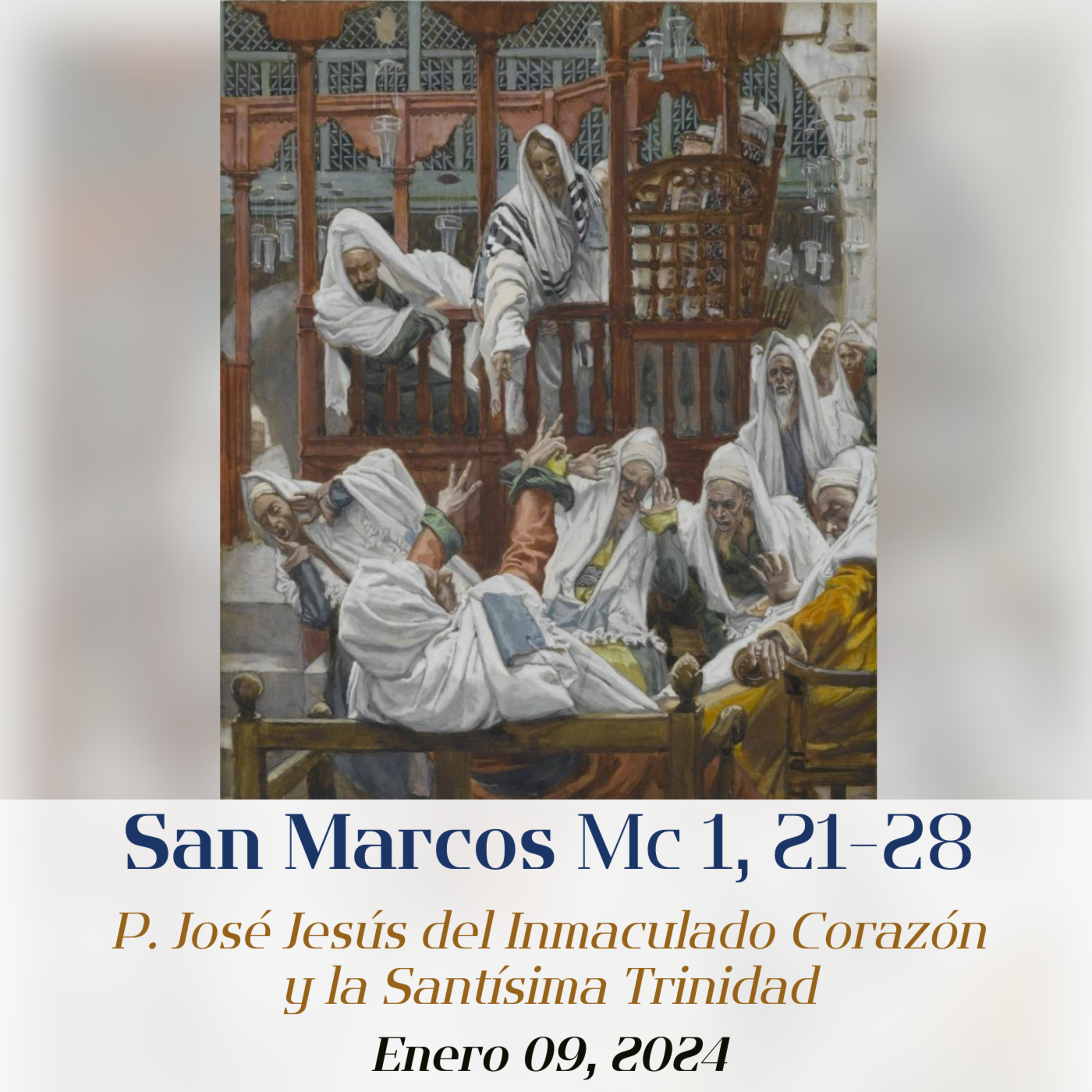 09.01.24 | LA AUTORIDAD DE JESÚS: "SUS OBRAS Y SUS PALABRAS LO DIERON A CONOCER COMO EL SANTO DE DIOS" episode artwork