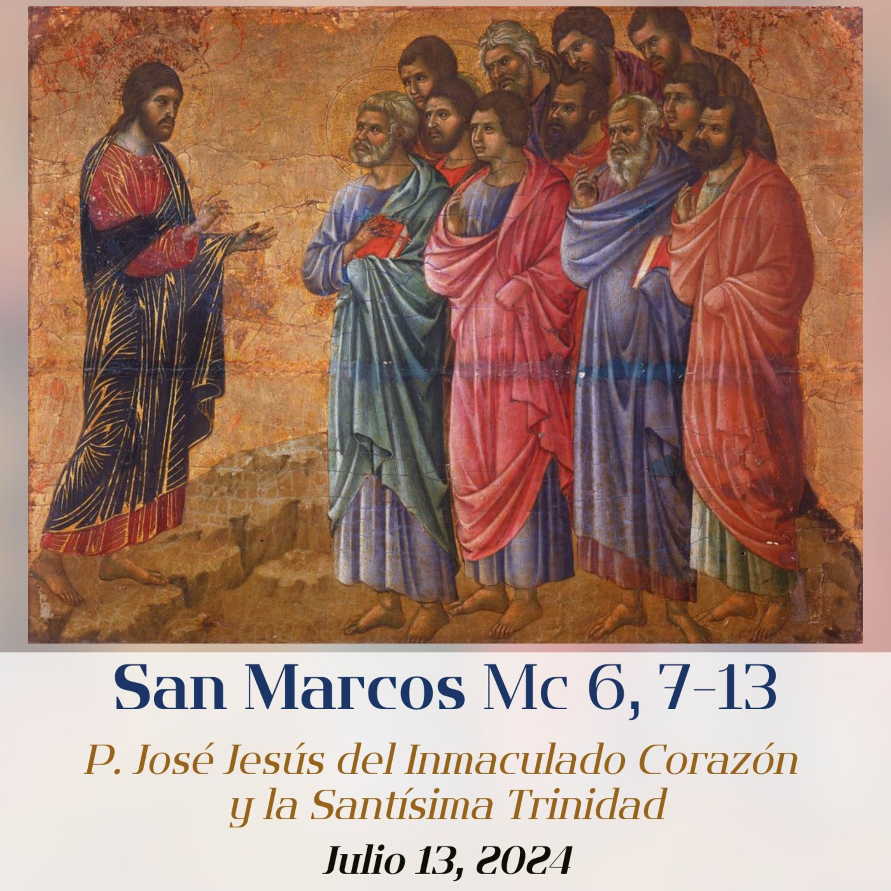 13.07.24 | PREDICAR LAS DOS VERTIENTES DE LA CARIDAD: HAY QUE AMAR A DIOS, PERO TAMBIÉN, EN DIOS, HAY QUE AMAR AL PRÓJIMO episode artwork