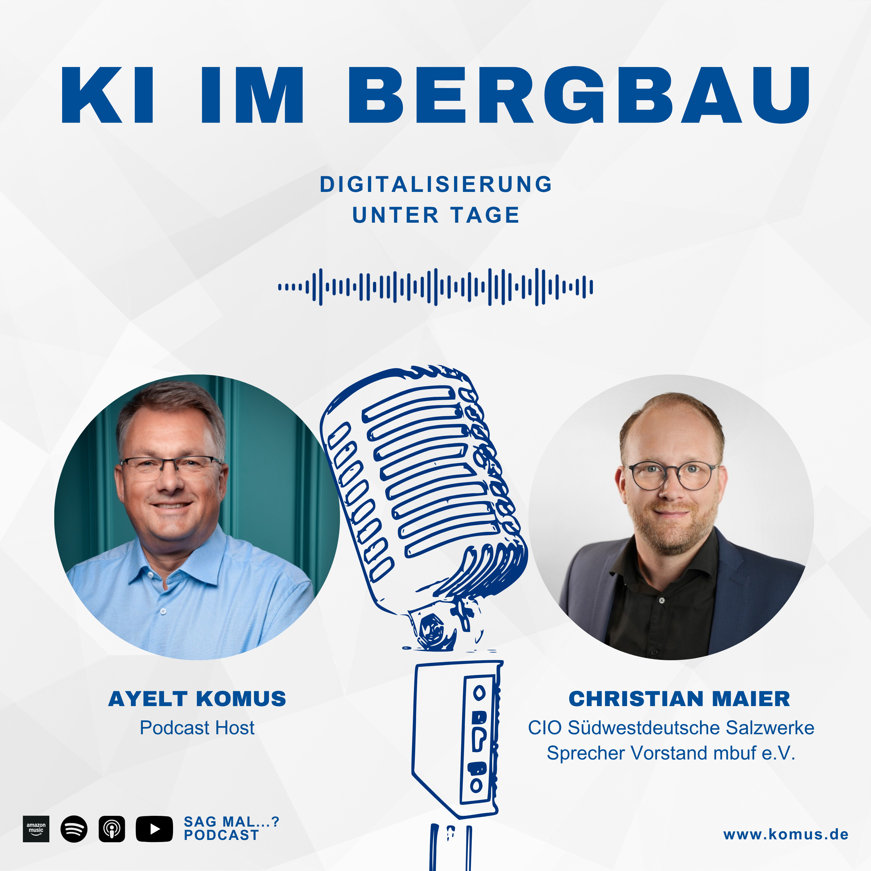 62 - KI im Bergbau – Digitalisierung unter Tage -mit Christian Maier episode artwork