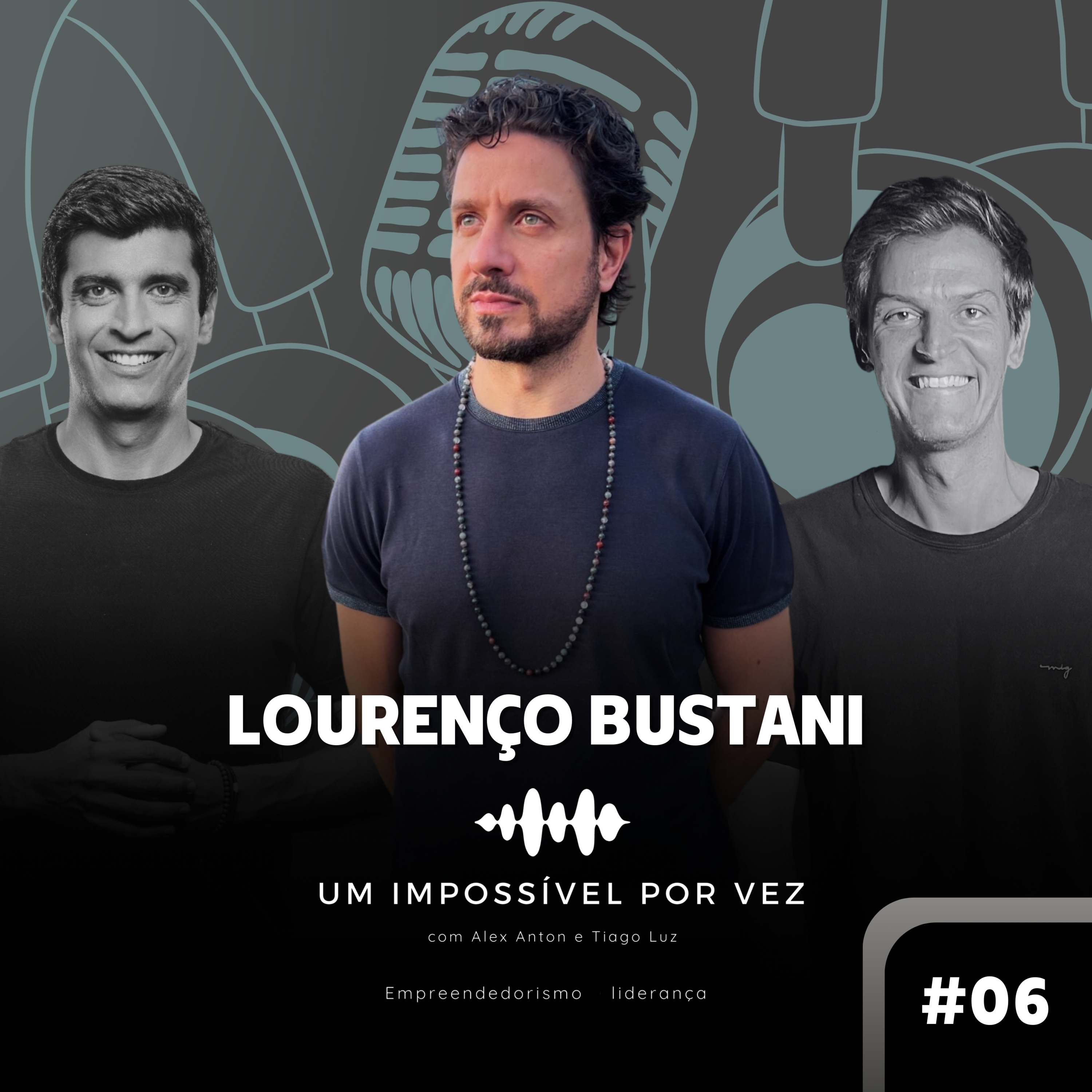 #06 Lourenço Bustani, empreendedor, investidor, criativo, ativista: Repensando o hoje e o amanhã episode artwork