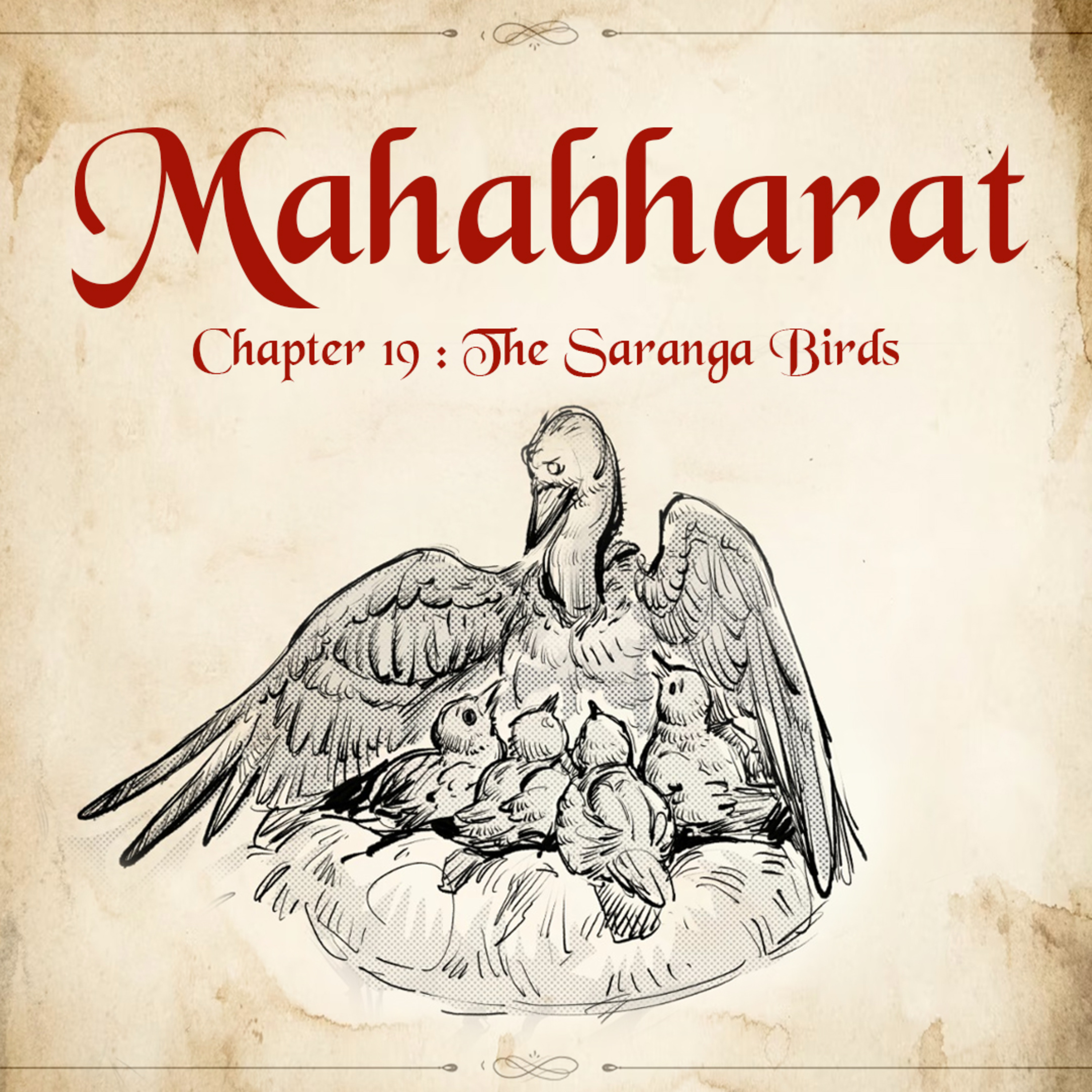 Ep.19 : Intertwined Tales of Puranic Wisdom: From Saranga Birds to Mandapala's Philosophical Journey episode artwork