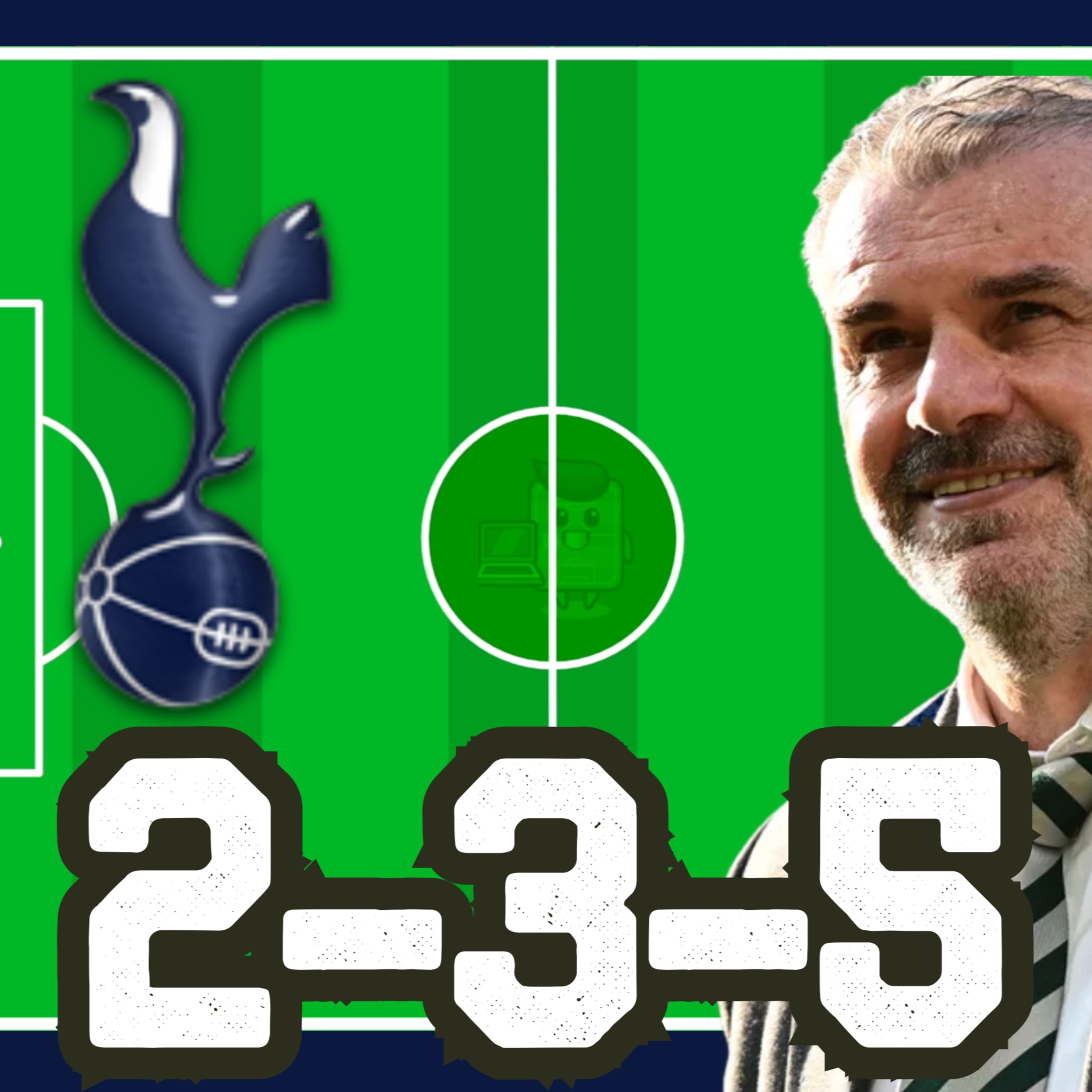 Ange Postecoglou's 2-3-5 tactics at Tottenham | On The Field #3 episode artwork