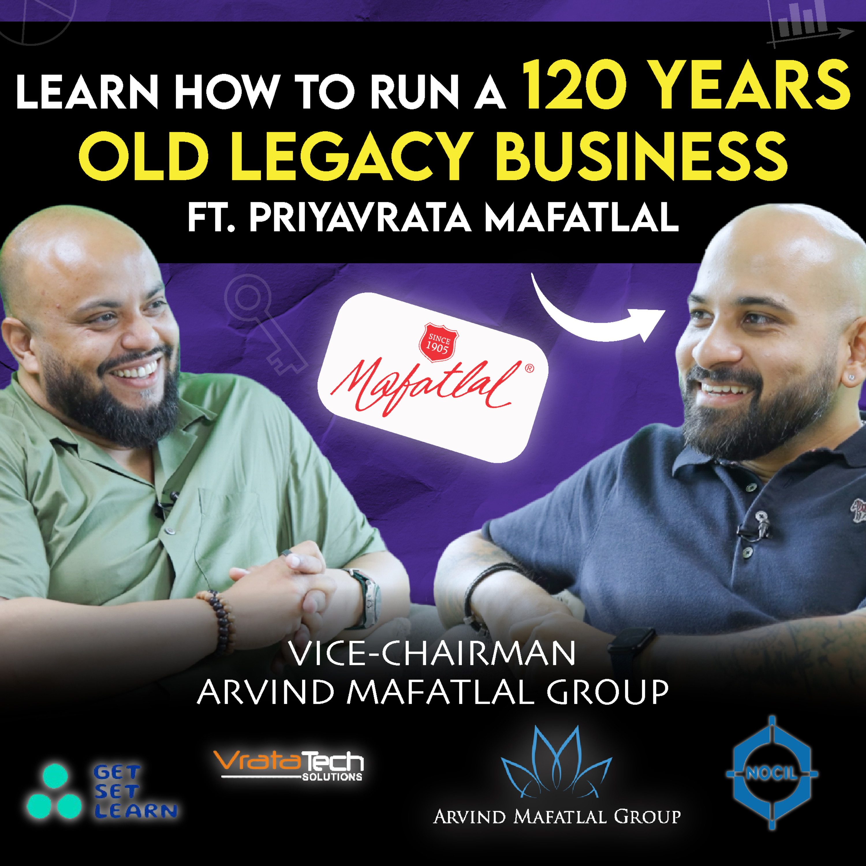 Managing 120-year-old business, hiring hacks, nepotism in business, & much more | ft. Priyavrata Mafatlal episode artwork