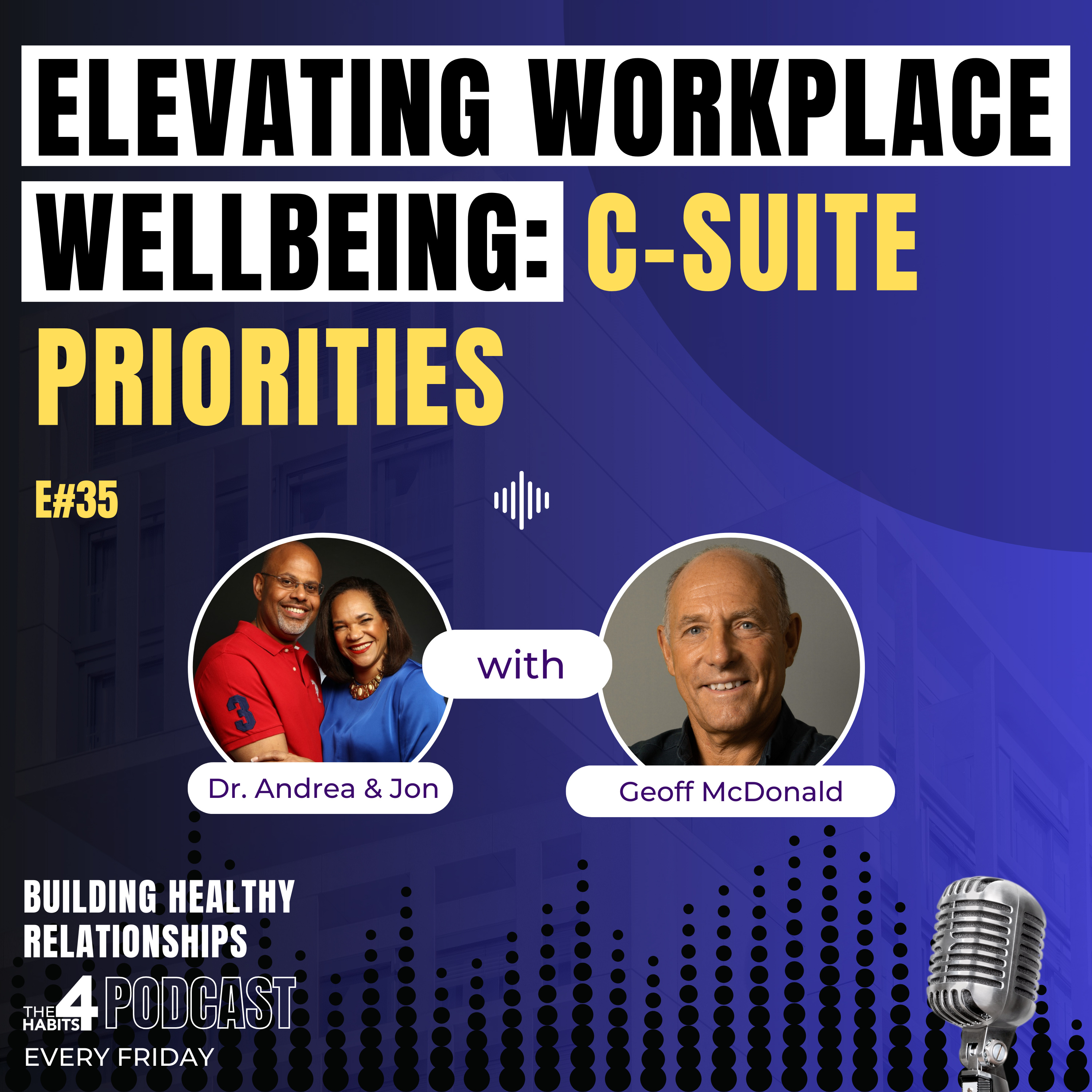 ELEVATING WORKPLACE WELLBEING: C-Suite Priorities #the4habitspod