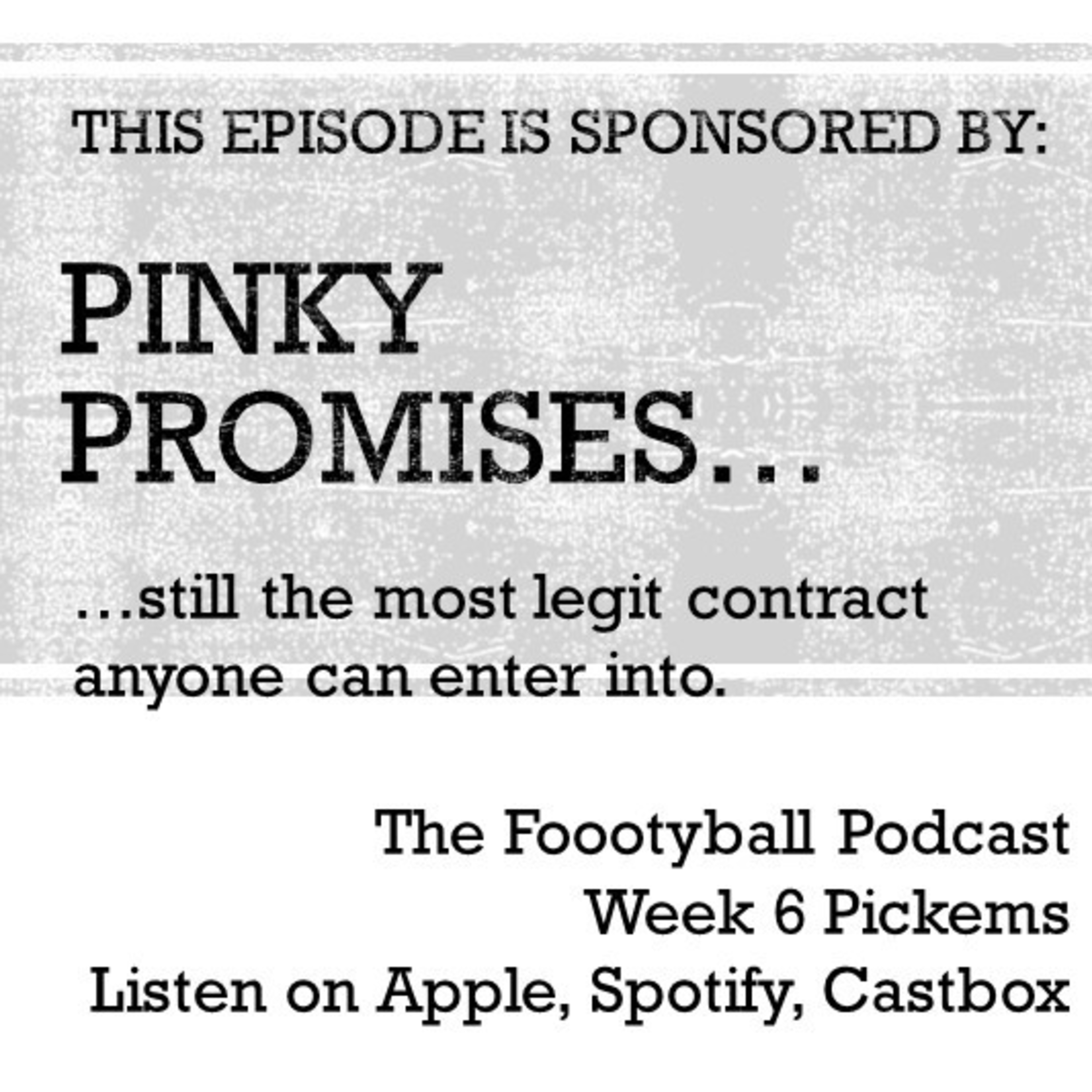 Week 6 Pickems episode artwork