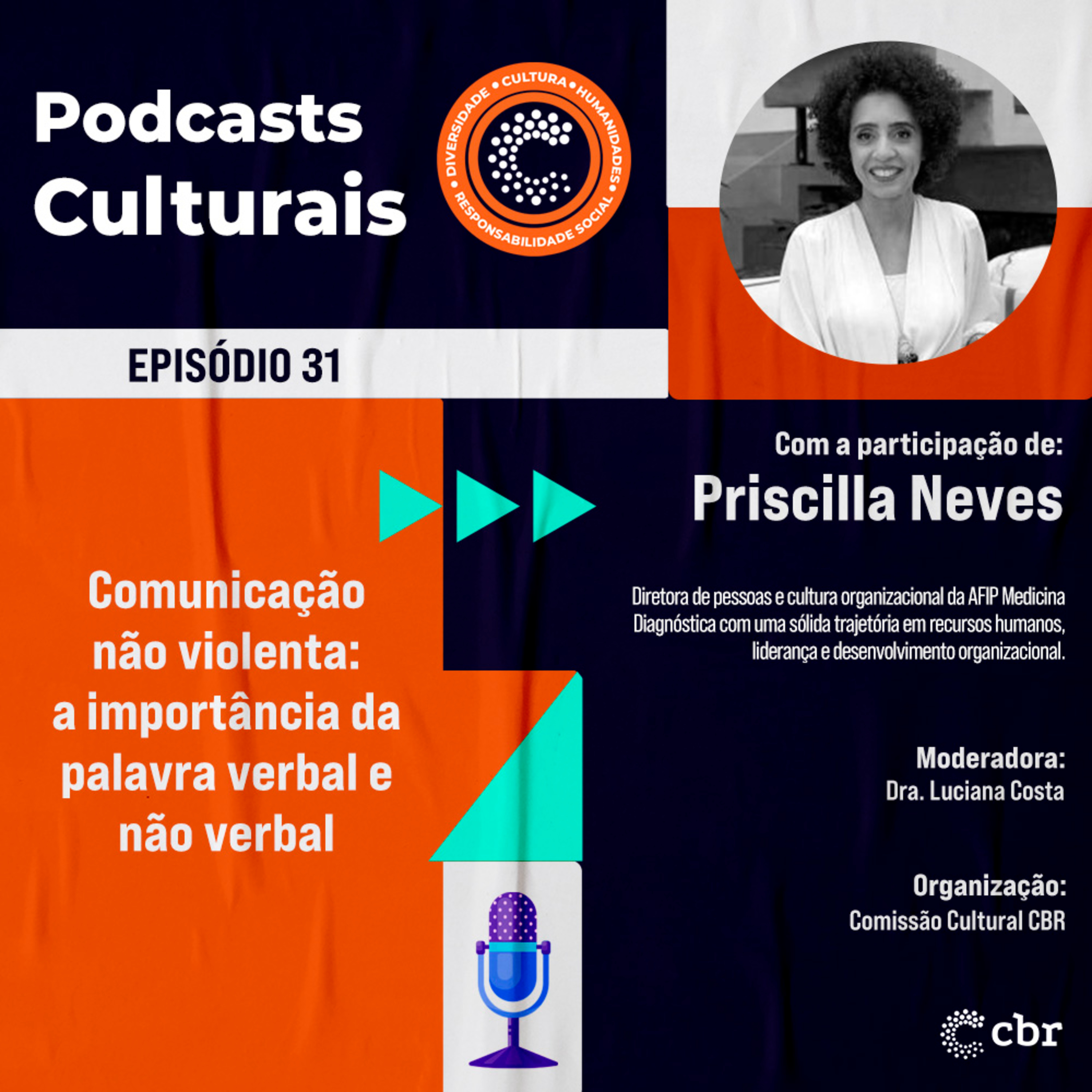 Episódio 31 - Comunicação não violenta: A importância da palavra verbal e não verbal episode artwork