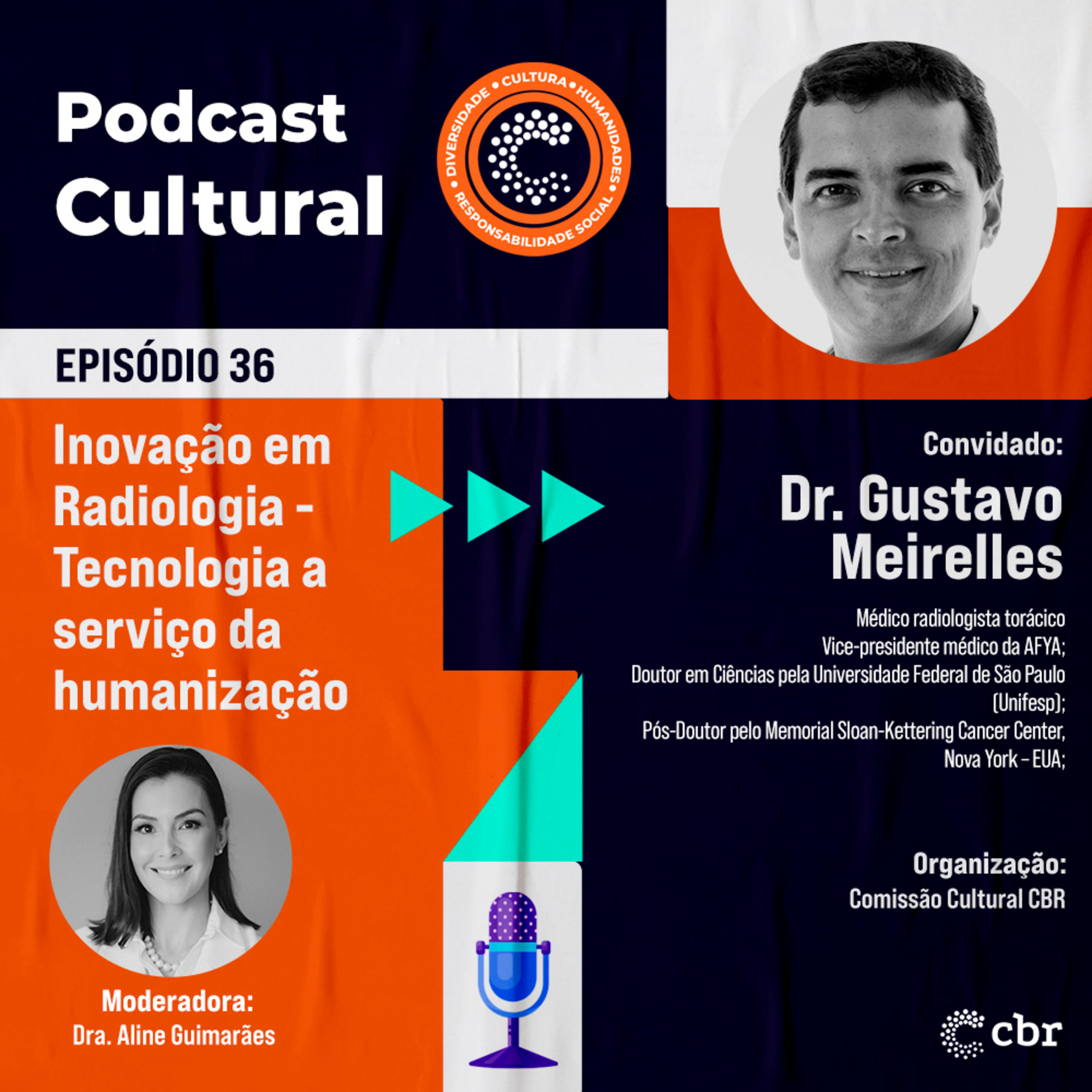 Episódio 36 - Inovação em Radiologia - Tecnologia a servico da humanizacao episode artwork