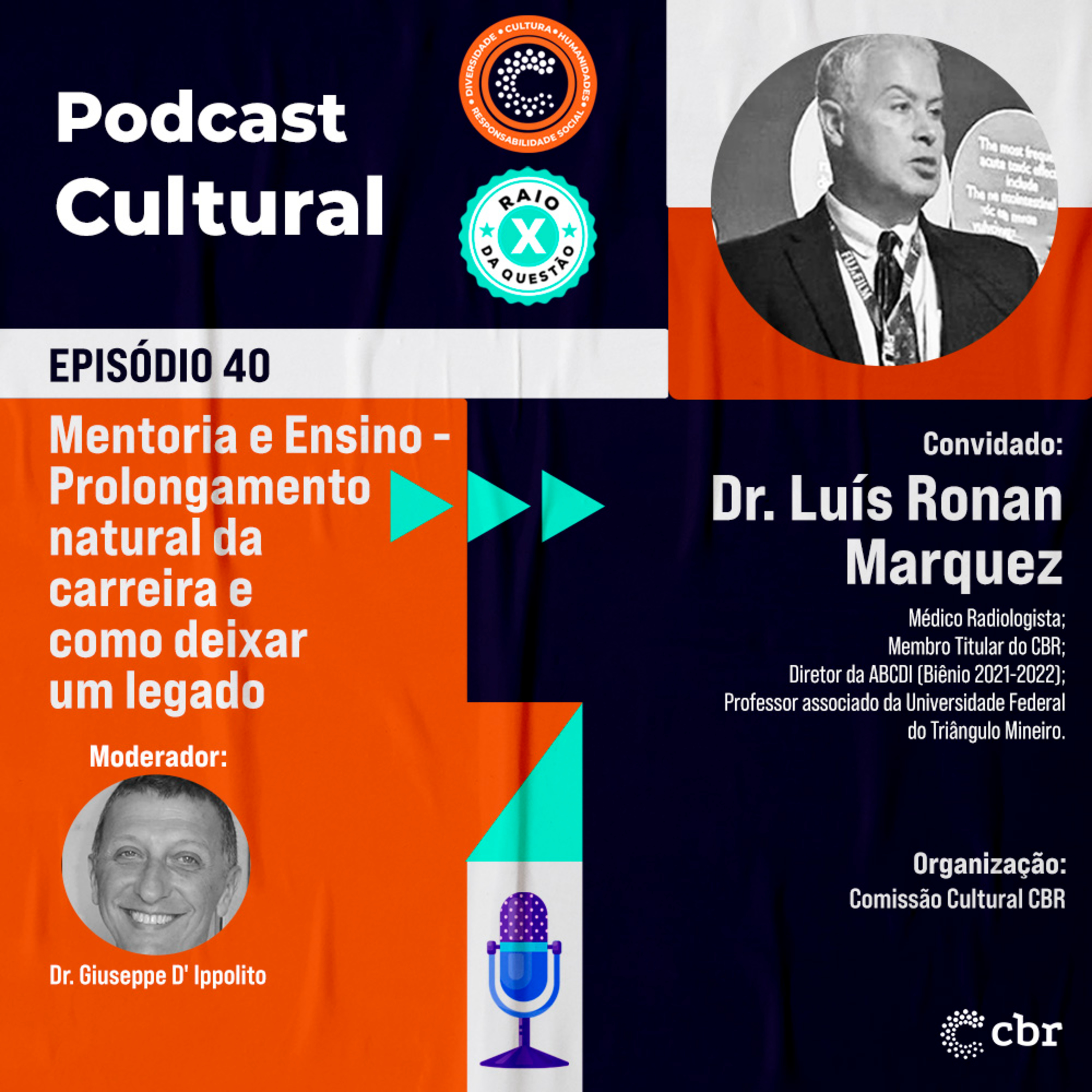 Episódio 40 - Mentoria e Ensino - Prolongamento natural da carreira e como deixar um legado episode artwork