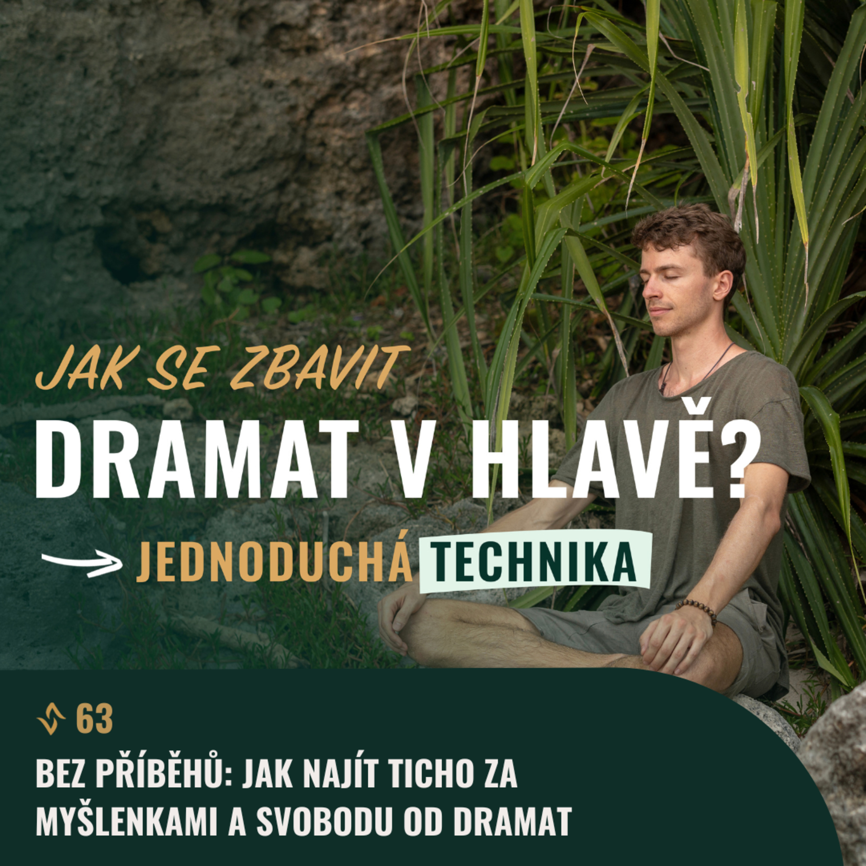 #63 Bez příběhů: Jak najít ticho za myšlenkami a svobodu od dramat episode artwork