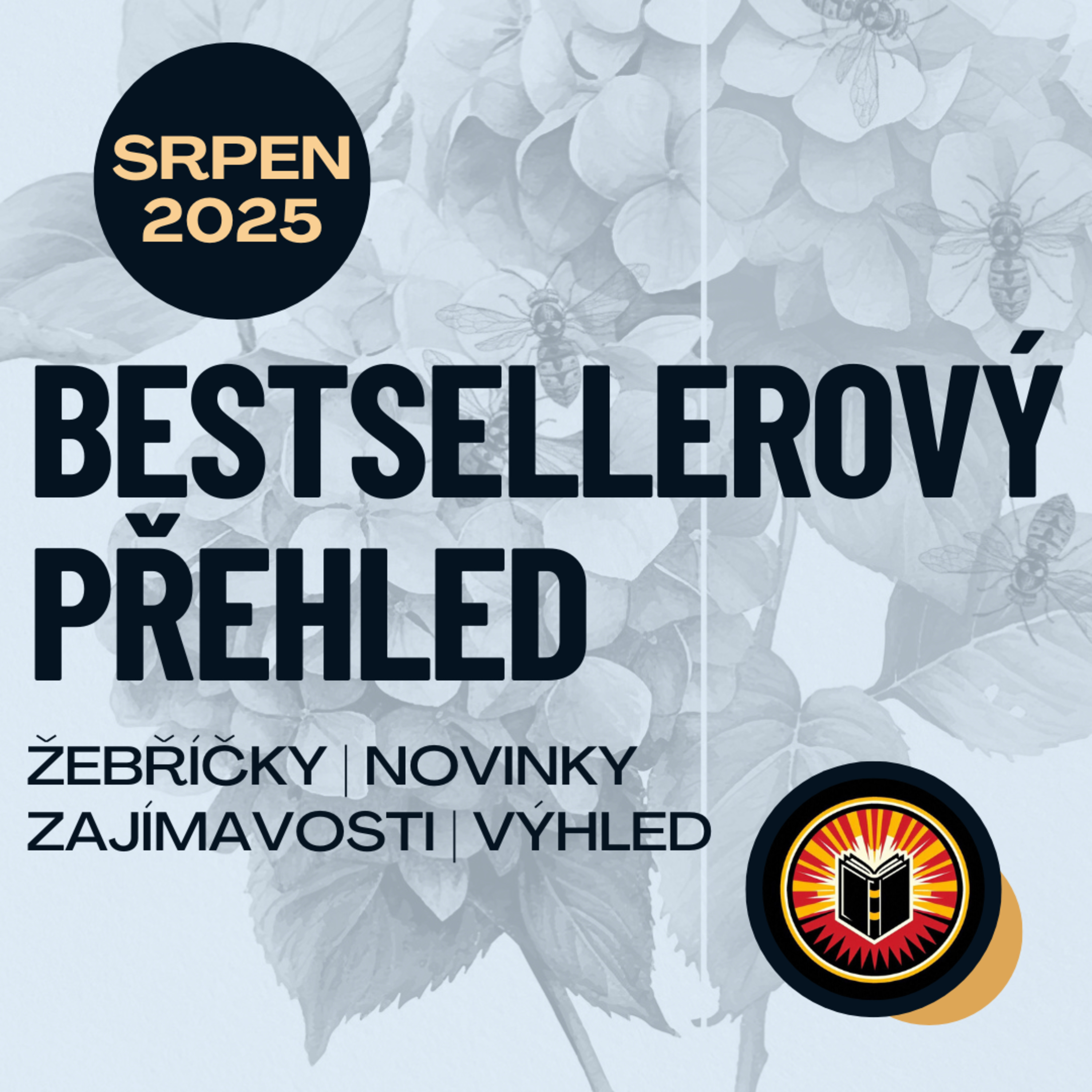 Bestsellerový přehled SRPEN 2025: České autorky vládnou | Do ČR míří Dan Brown | Detektivky v kině episode artwork
