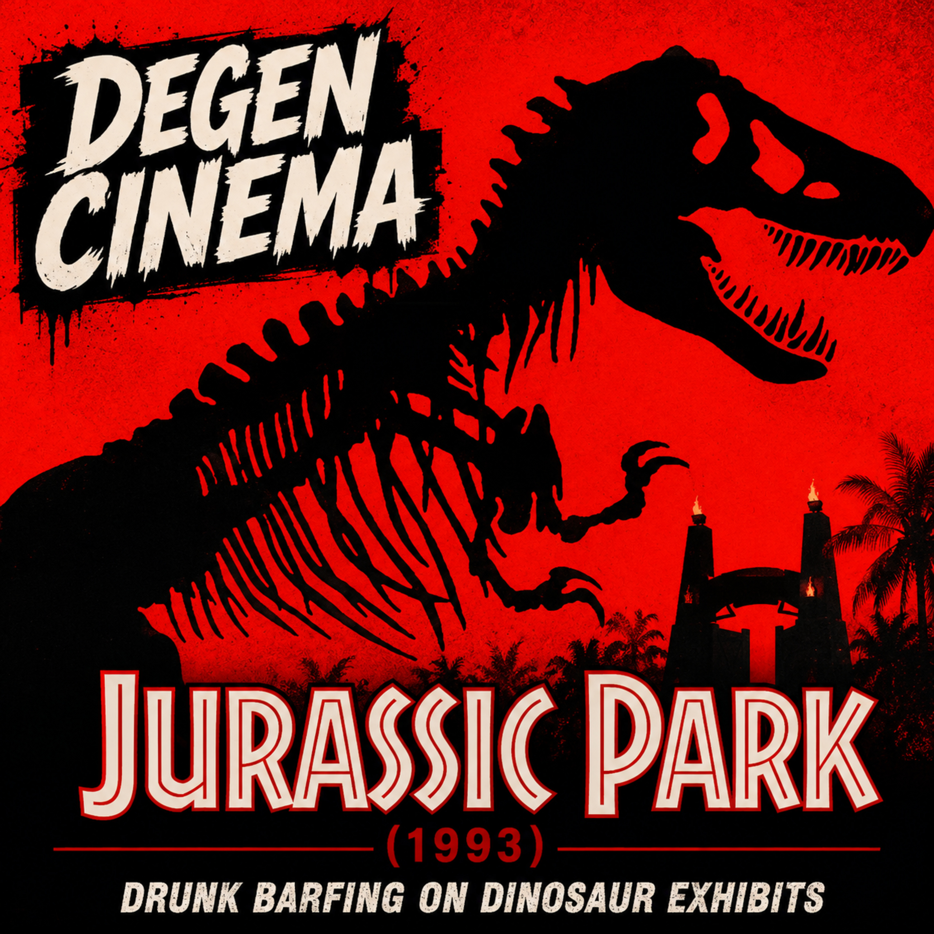 Jurassic Park (1993) | Drunk Barfing on Dinosaur Exhibits episode artwork