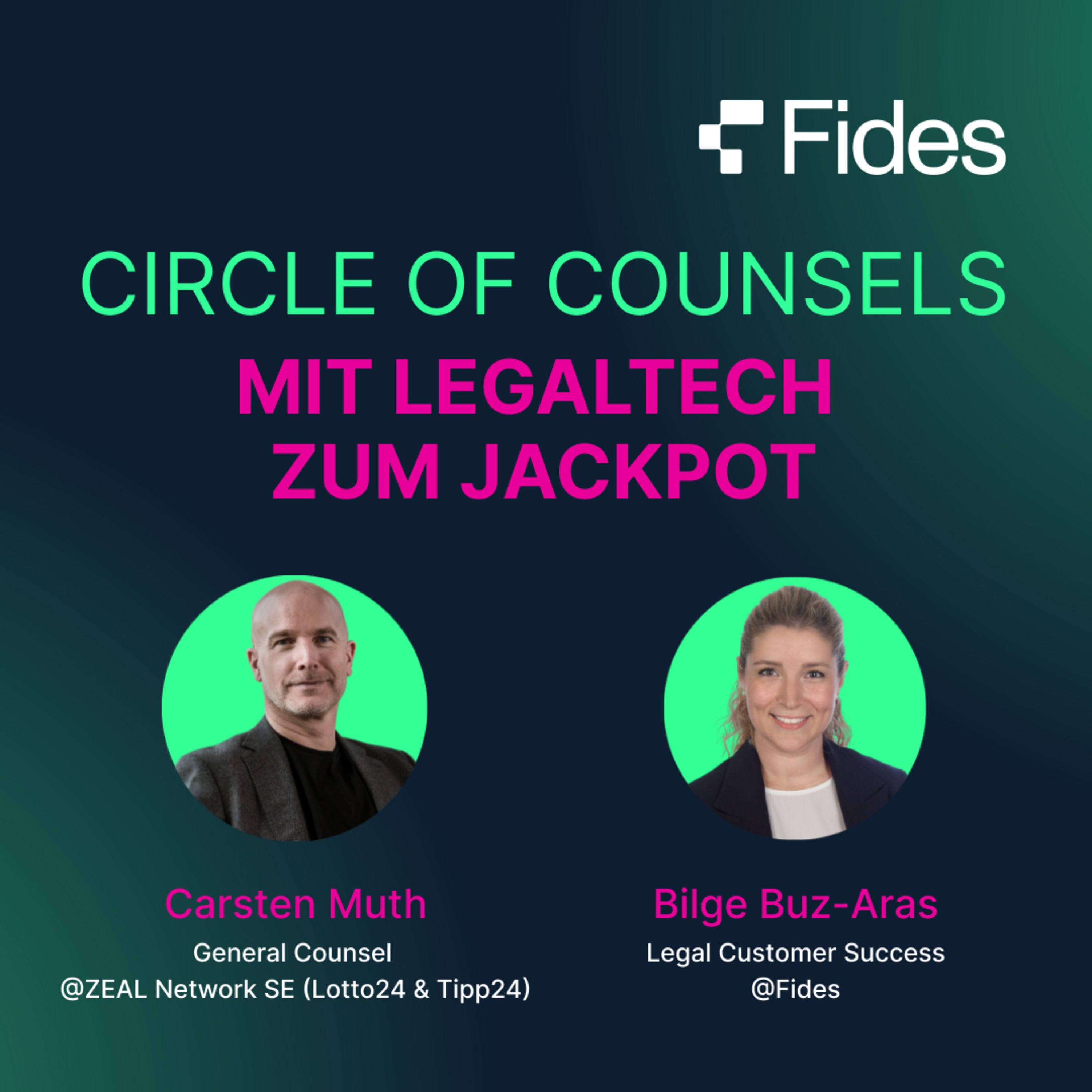 05 | Mit Carsten Muth (ZEAL Network SE) und LegalTech zum Jackpot - Circle of Counsels Hamburg episode artwork
